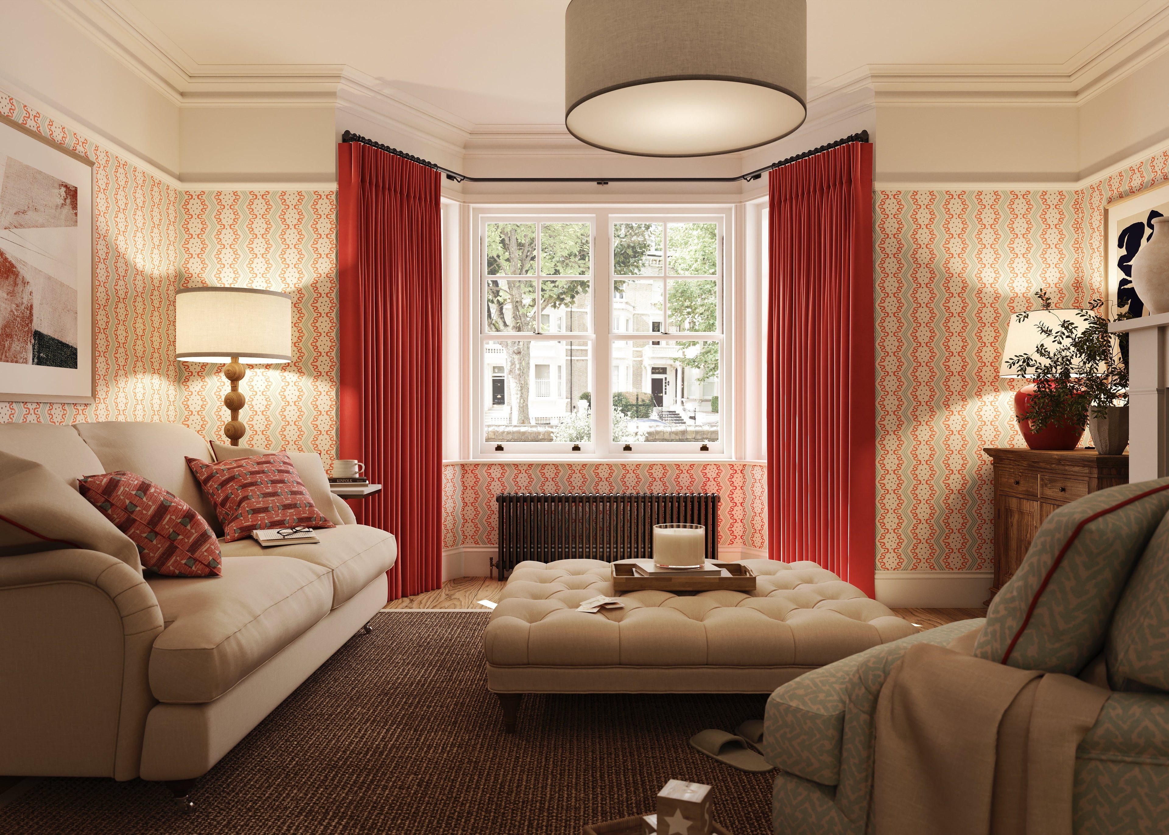 Sash Window Curtains
