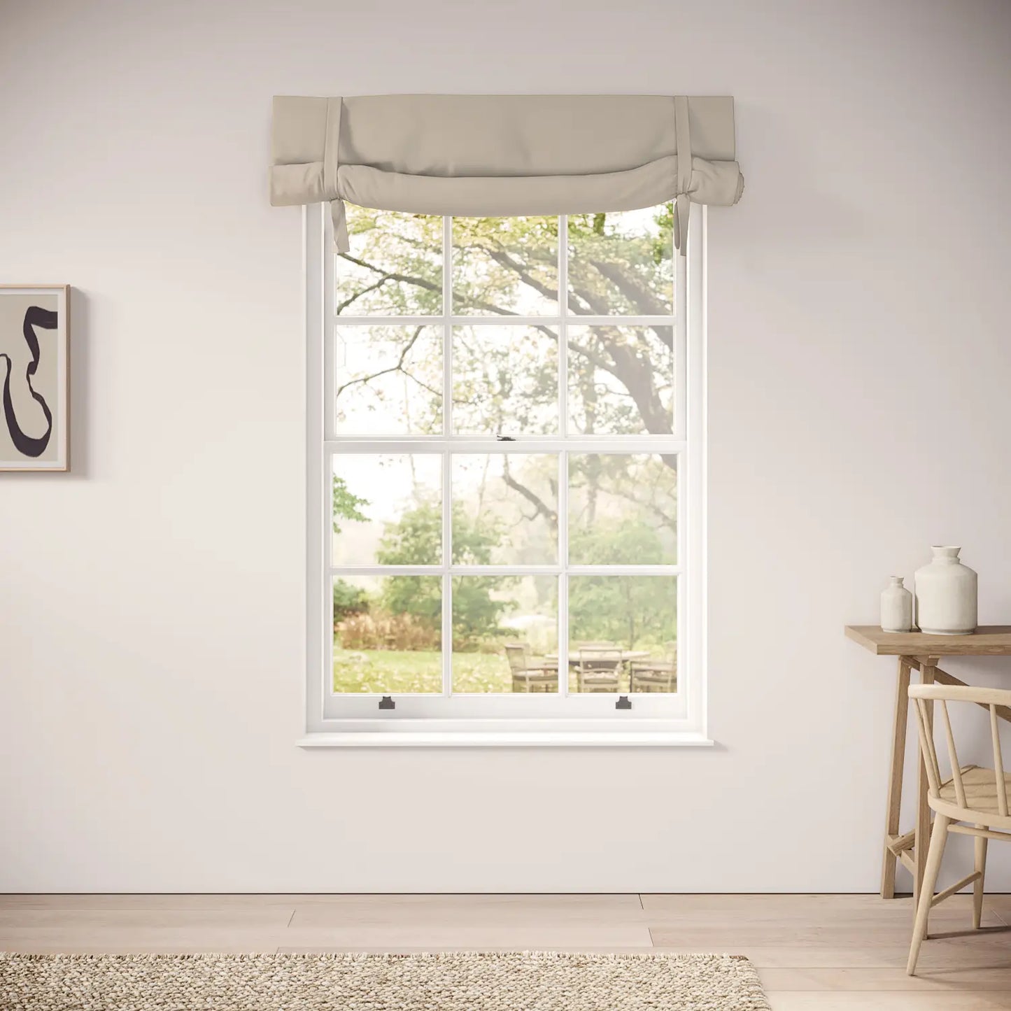 Agnetha Blind - Linen Blend - Skimming