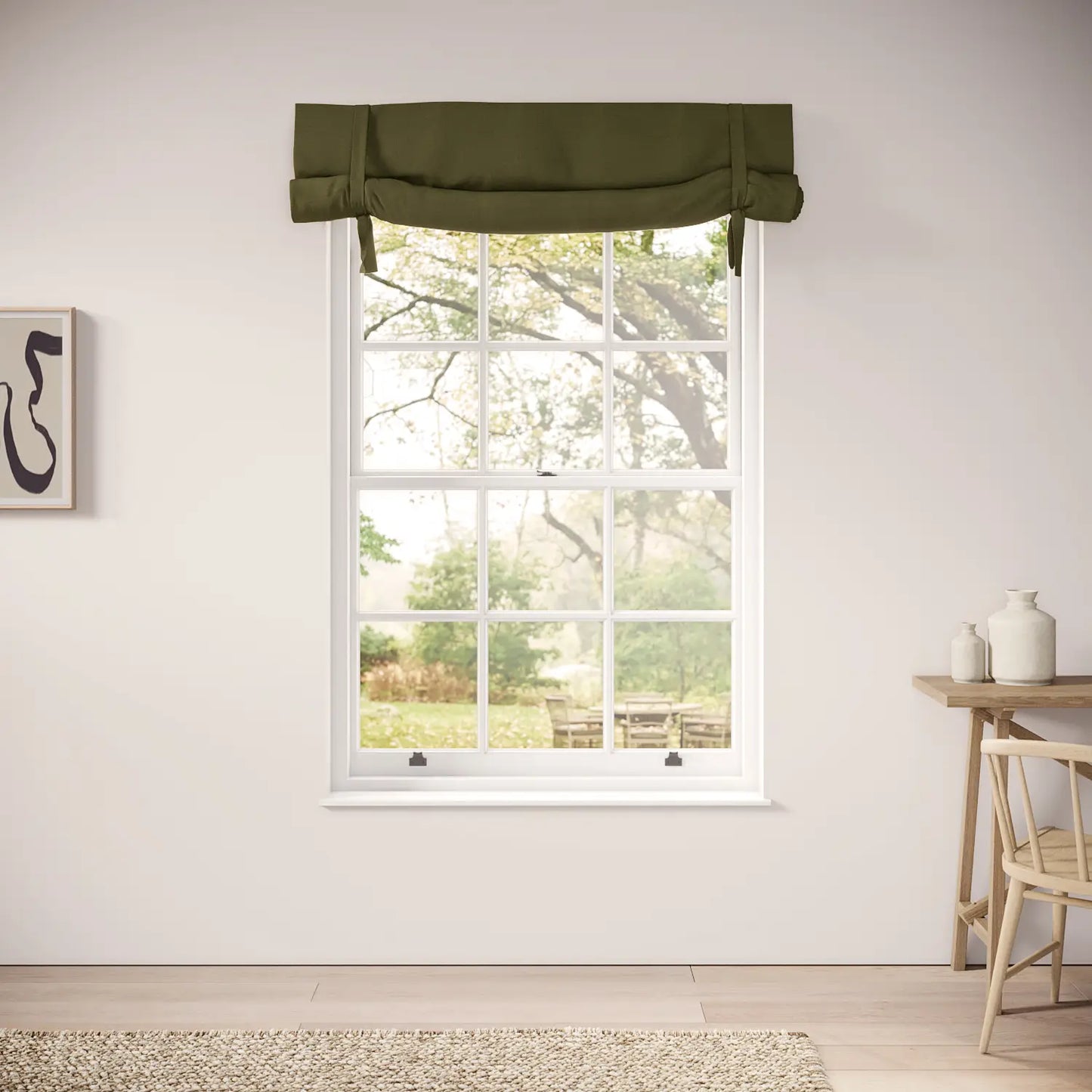 Agnetha Blind - Pure Linen - Mossify