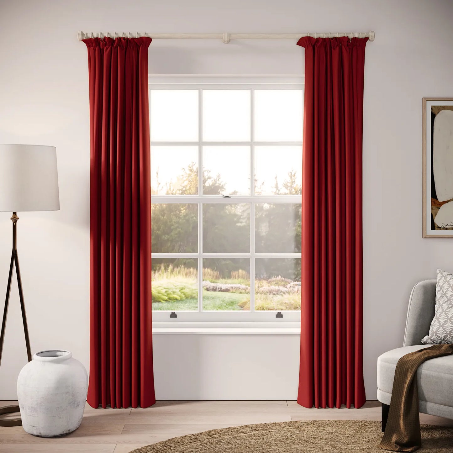 Cwtch Curtains - Brushed Cotton - Throne Room