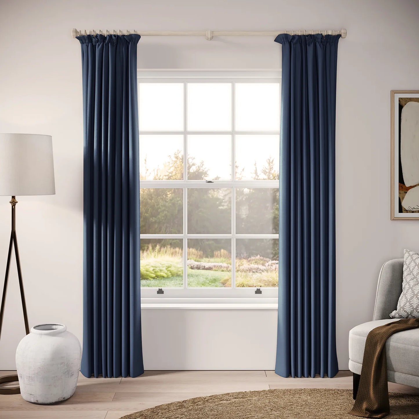Cwtch Curtains - Linen Blend - Jolene