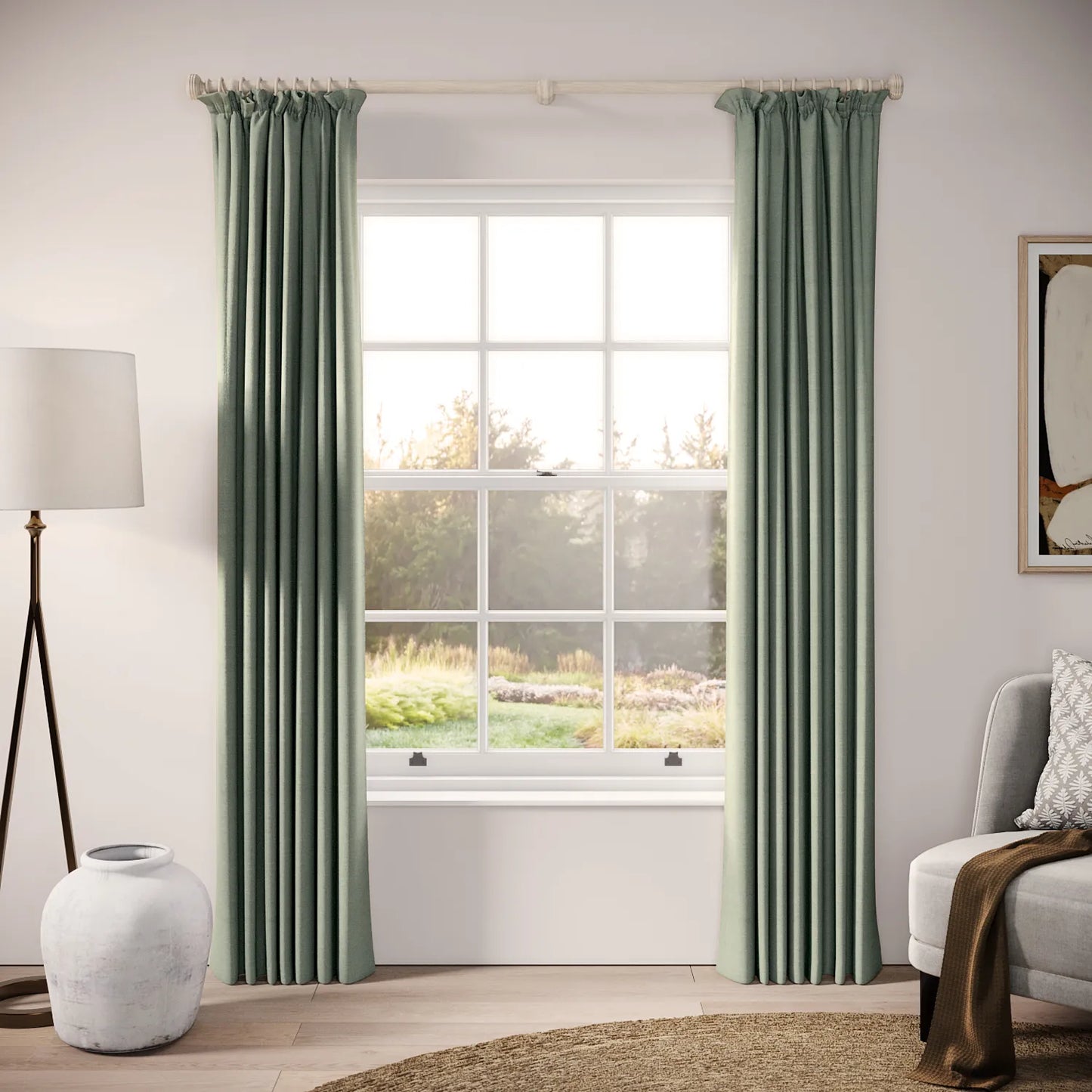 Cwtch Curtains - Pure Linen - Barmouth