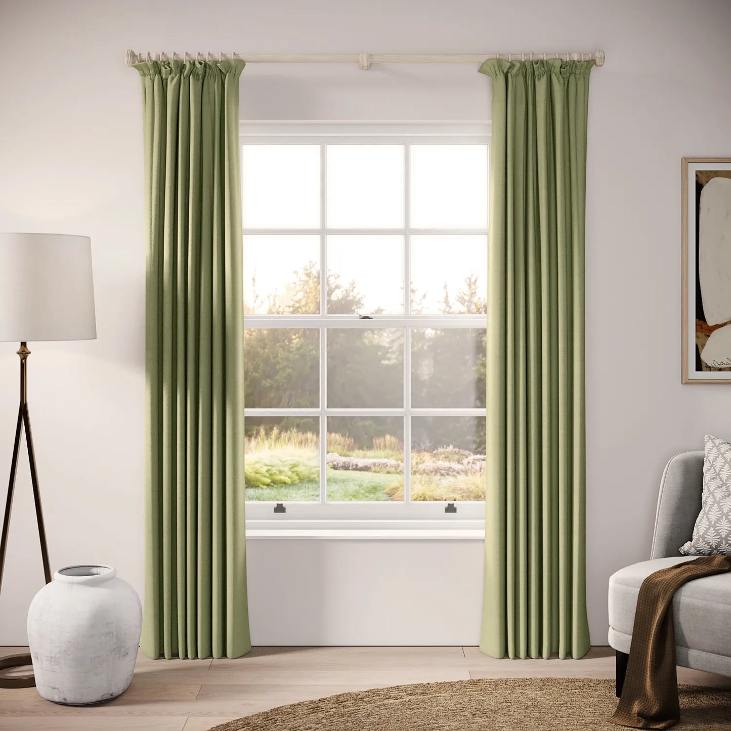 Cwtch Curtains - Pure Linen - Hiccup