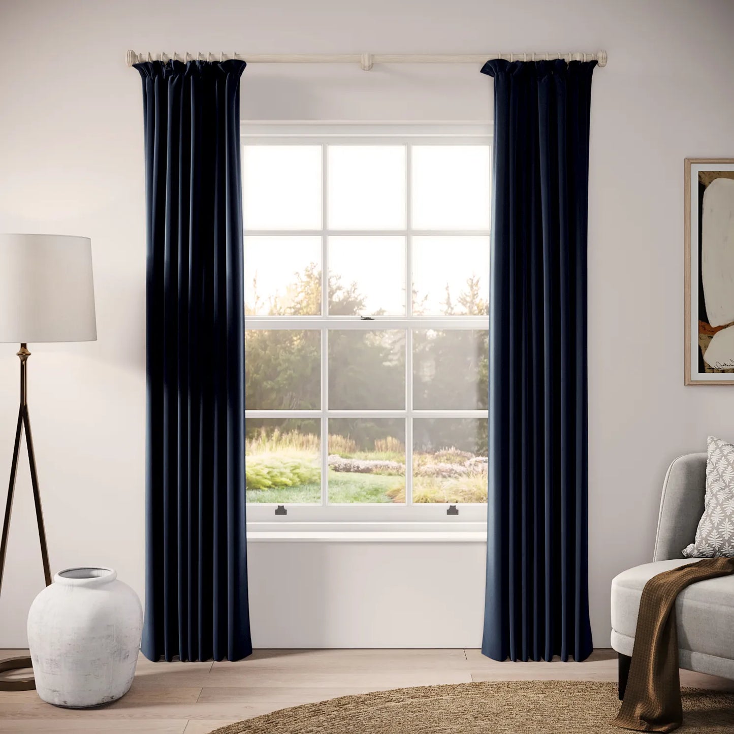 Cwtch Curtains - Soft Velvet - Nocturne