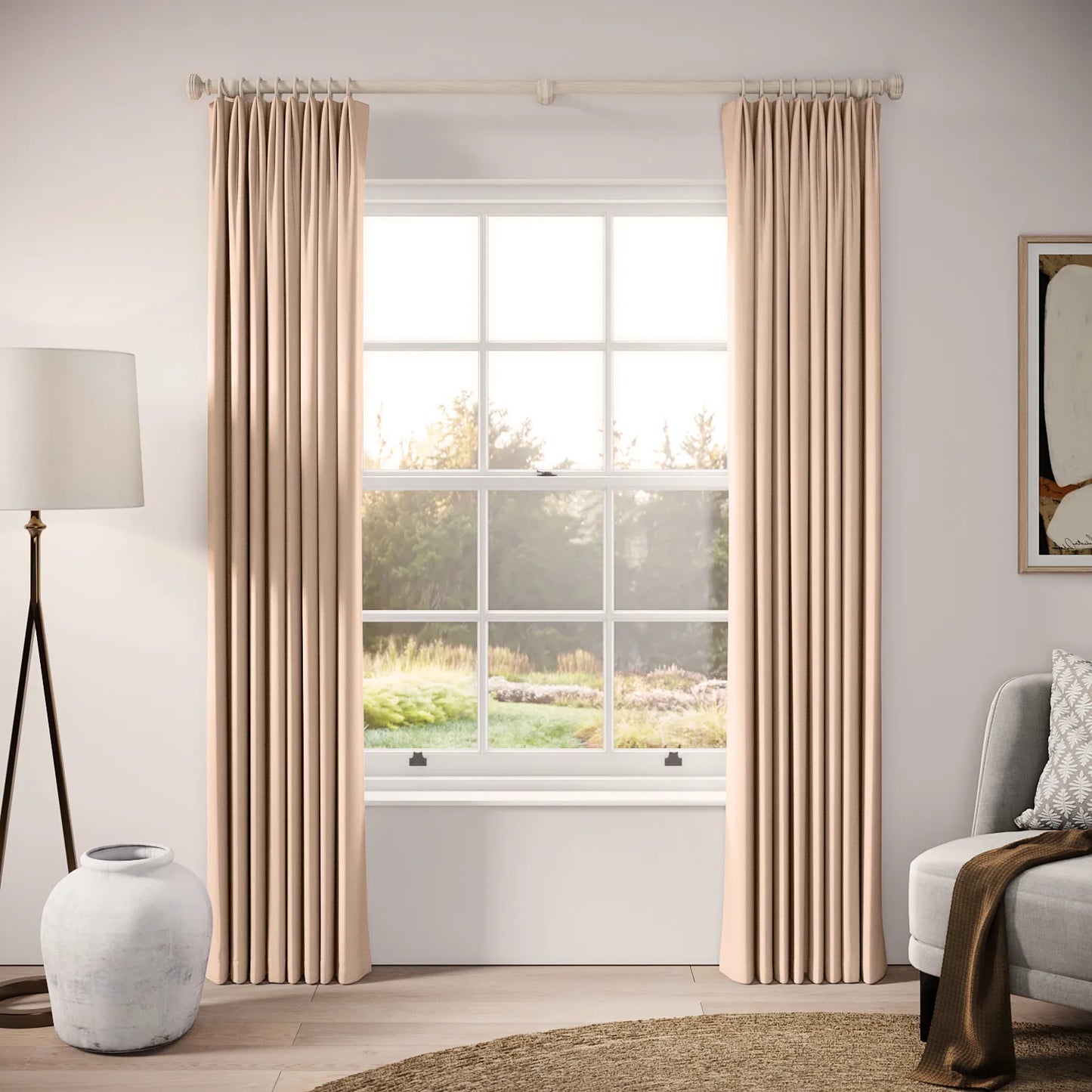 Fido Curtains - Brushed Cotton - Girl Gang
