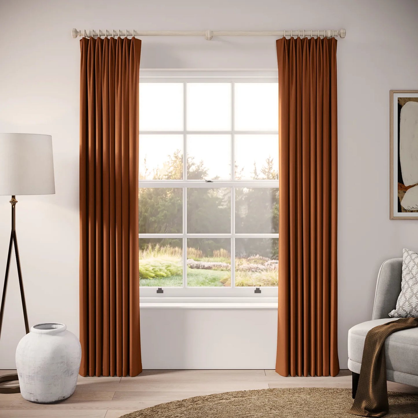 Fido Curtains - Brushed Cotton - Hippie Shake