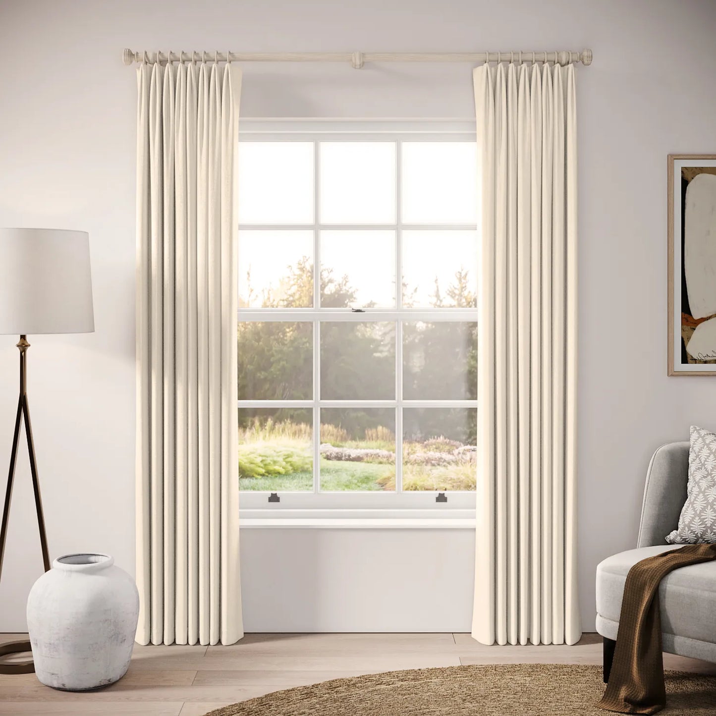 Fido Curtains - Eco Weave - Crump