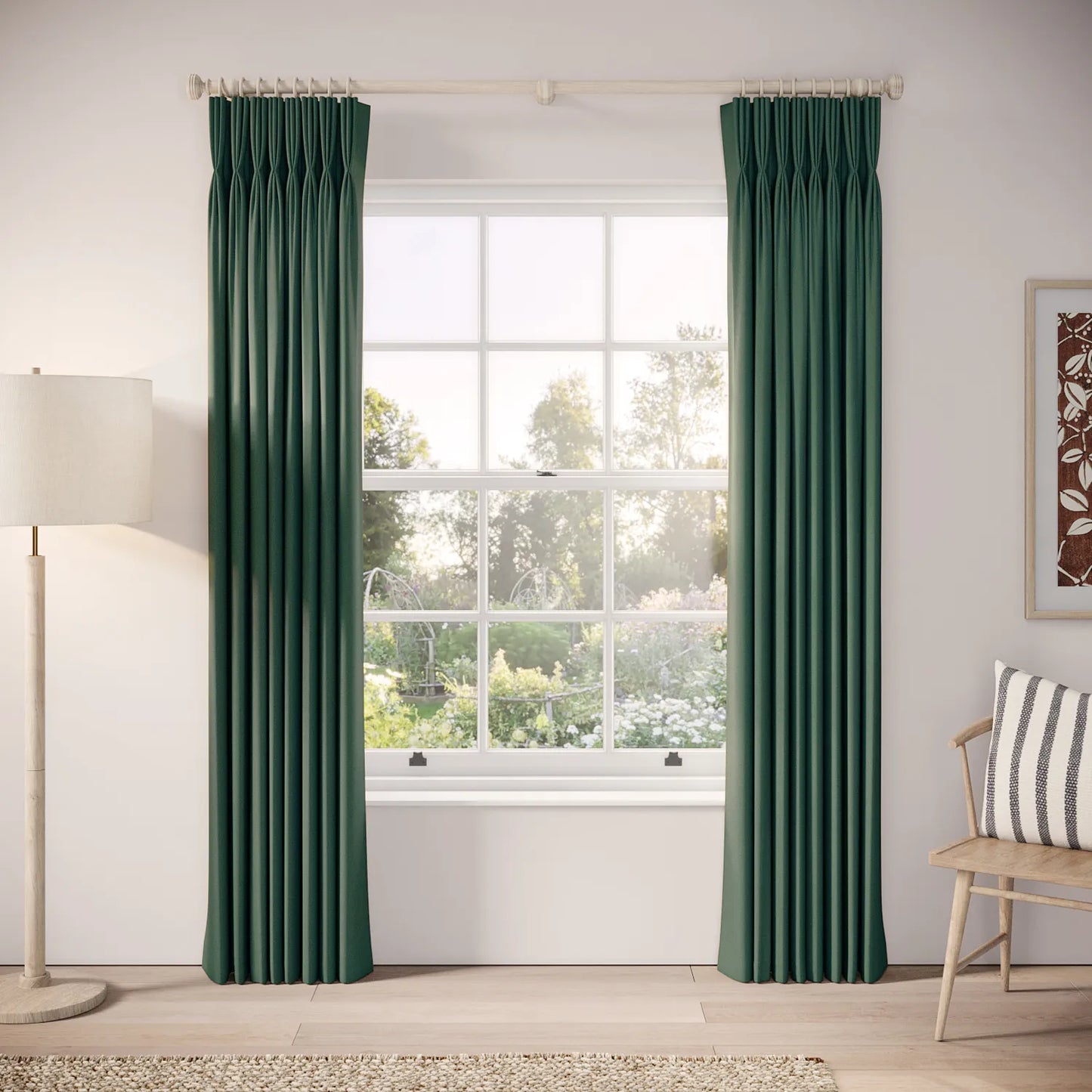 His Nibs Curtains - Brushed Cotton - Montagnes