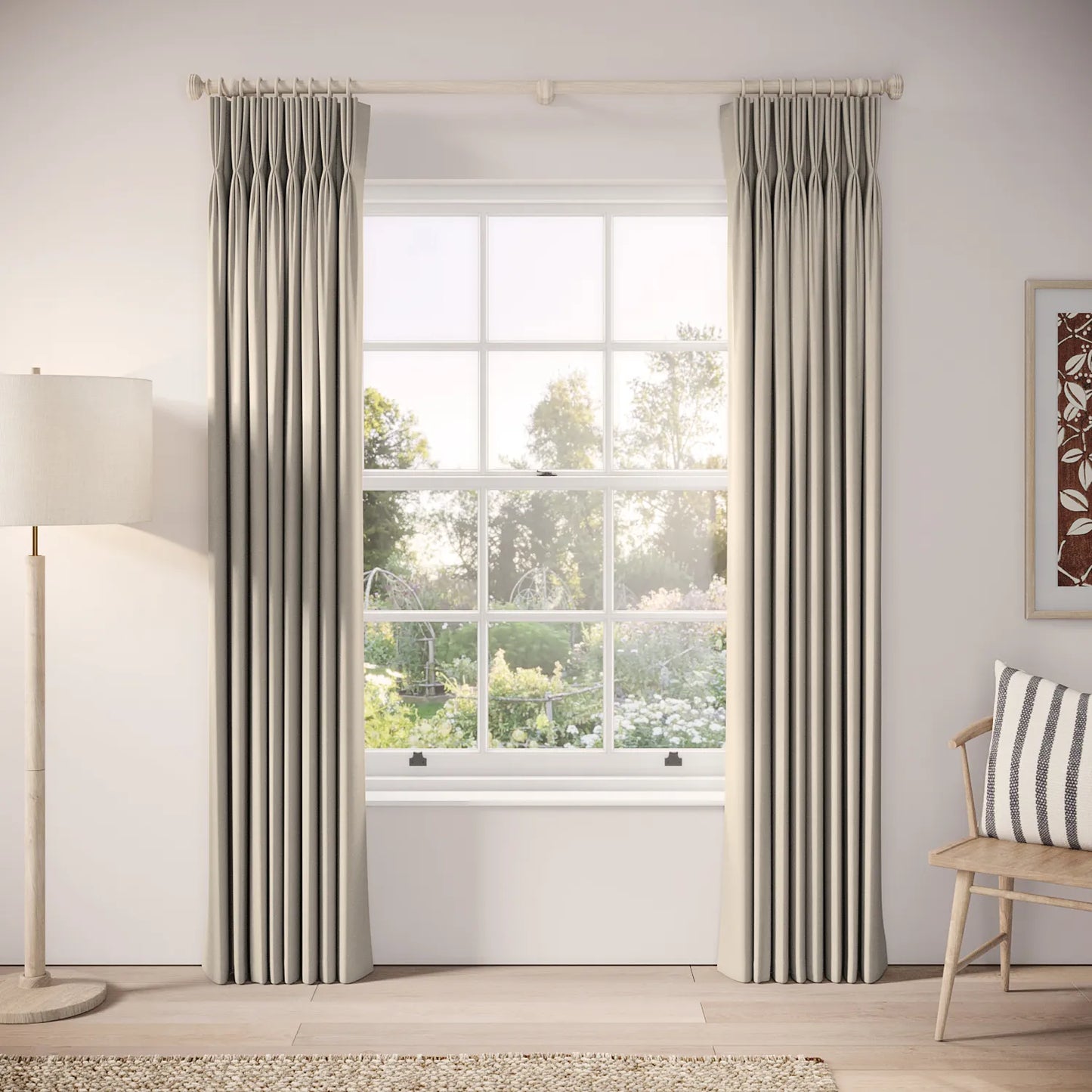 His Nibs Curtains - Brushed Cotton - Town Mouse