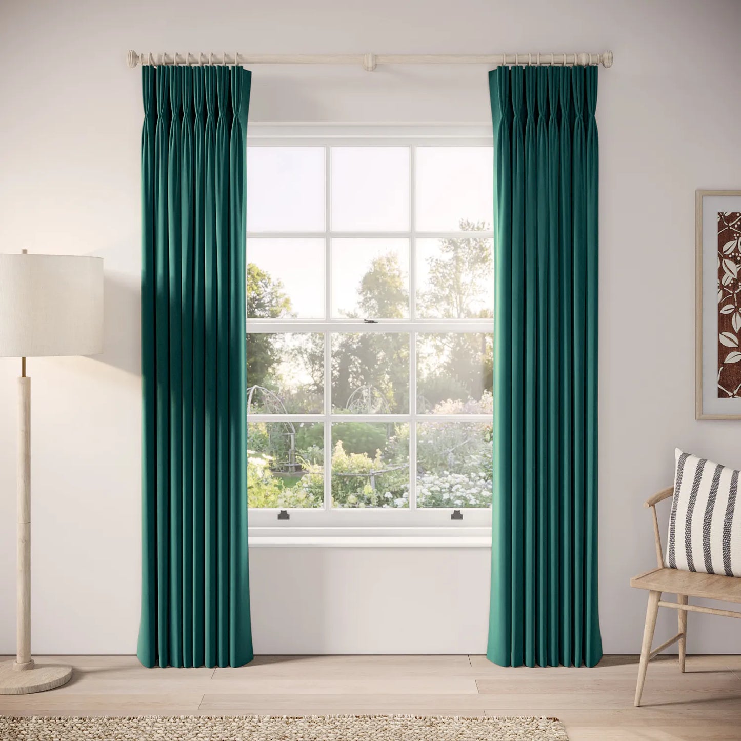 His Nibs Curtains - Soft Velvet - Mothercombe