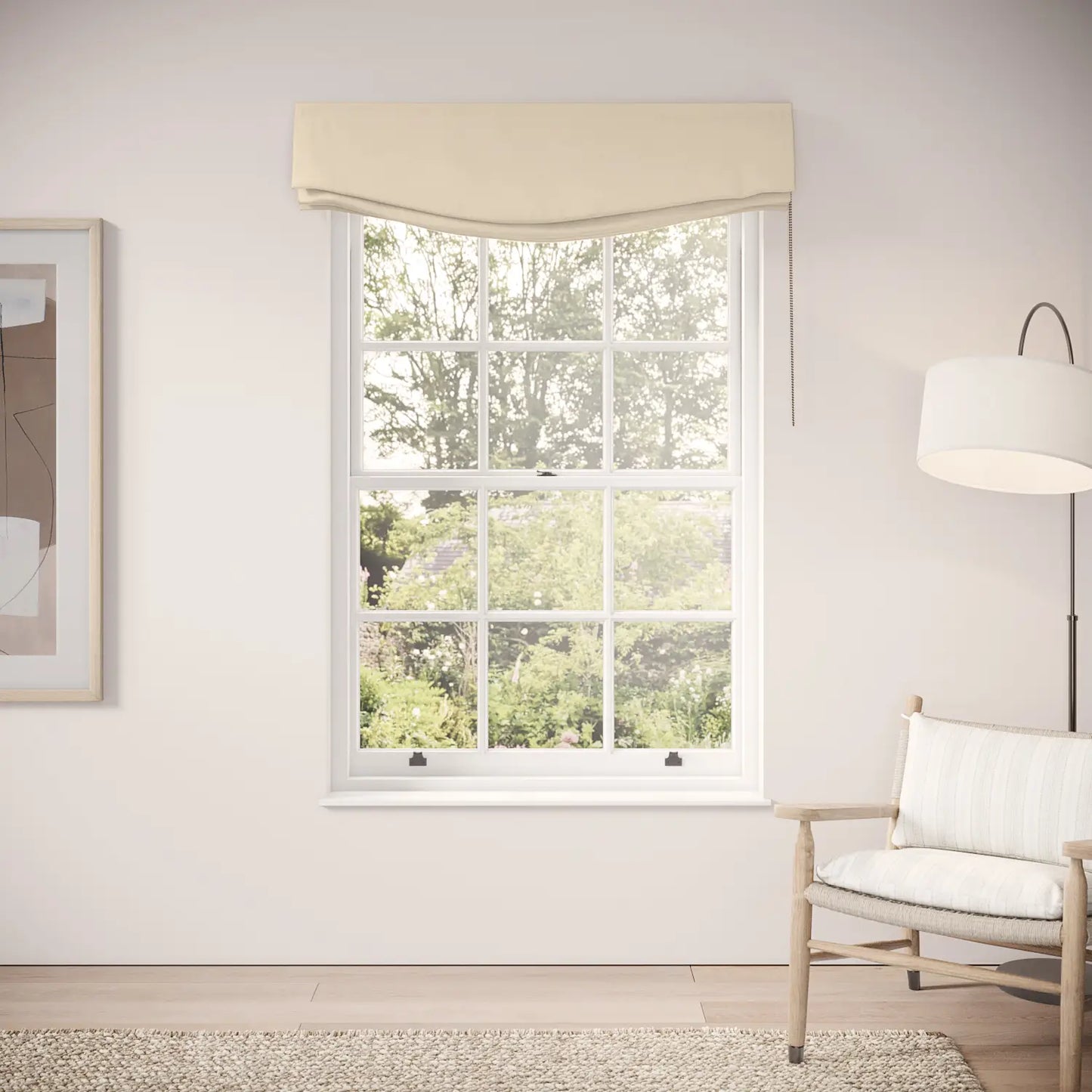 Lumley Blind - Brushed Cotton - Eggbox