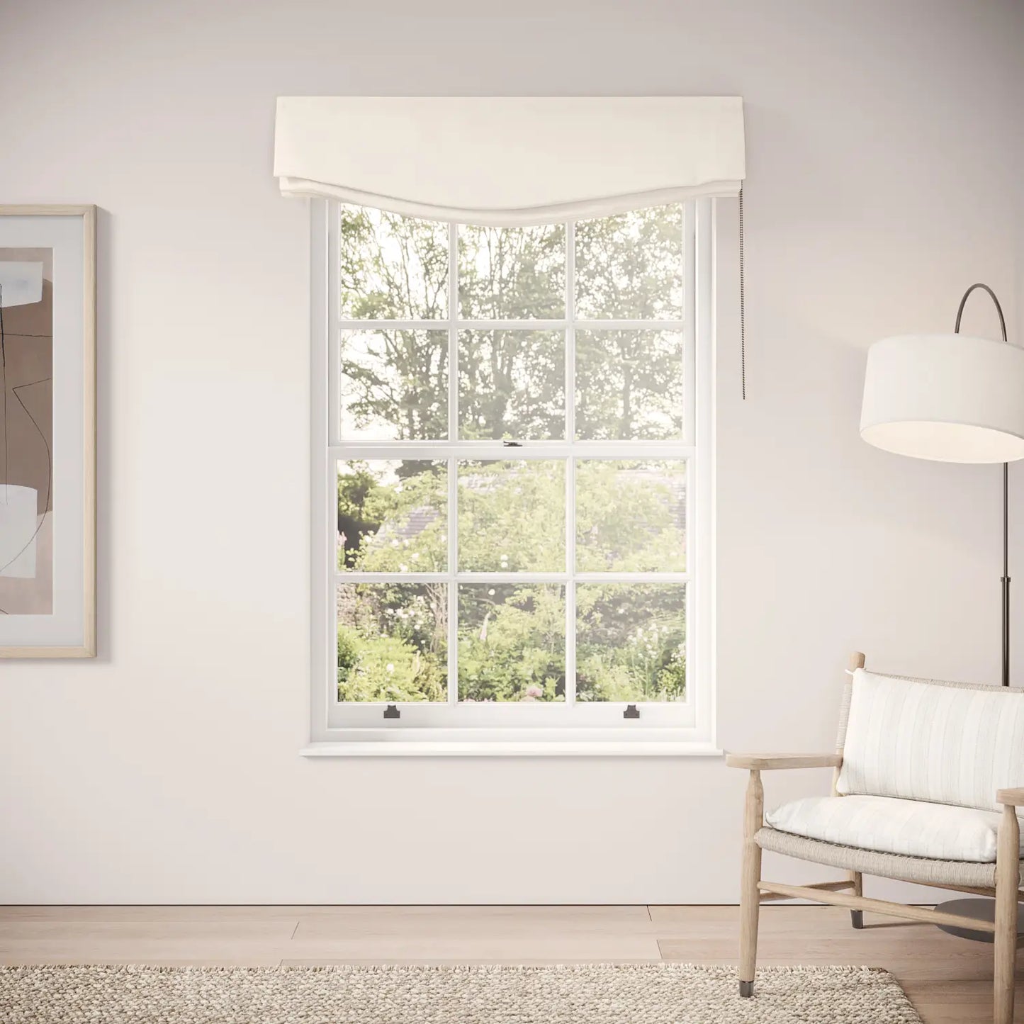 Lumley Blind - Linen Blend - Chamonix