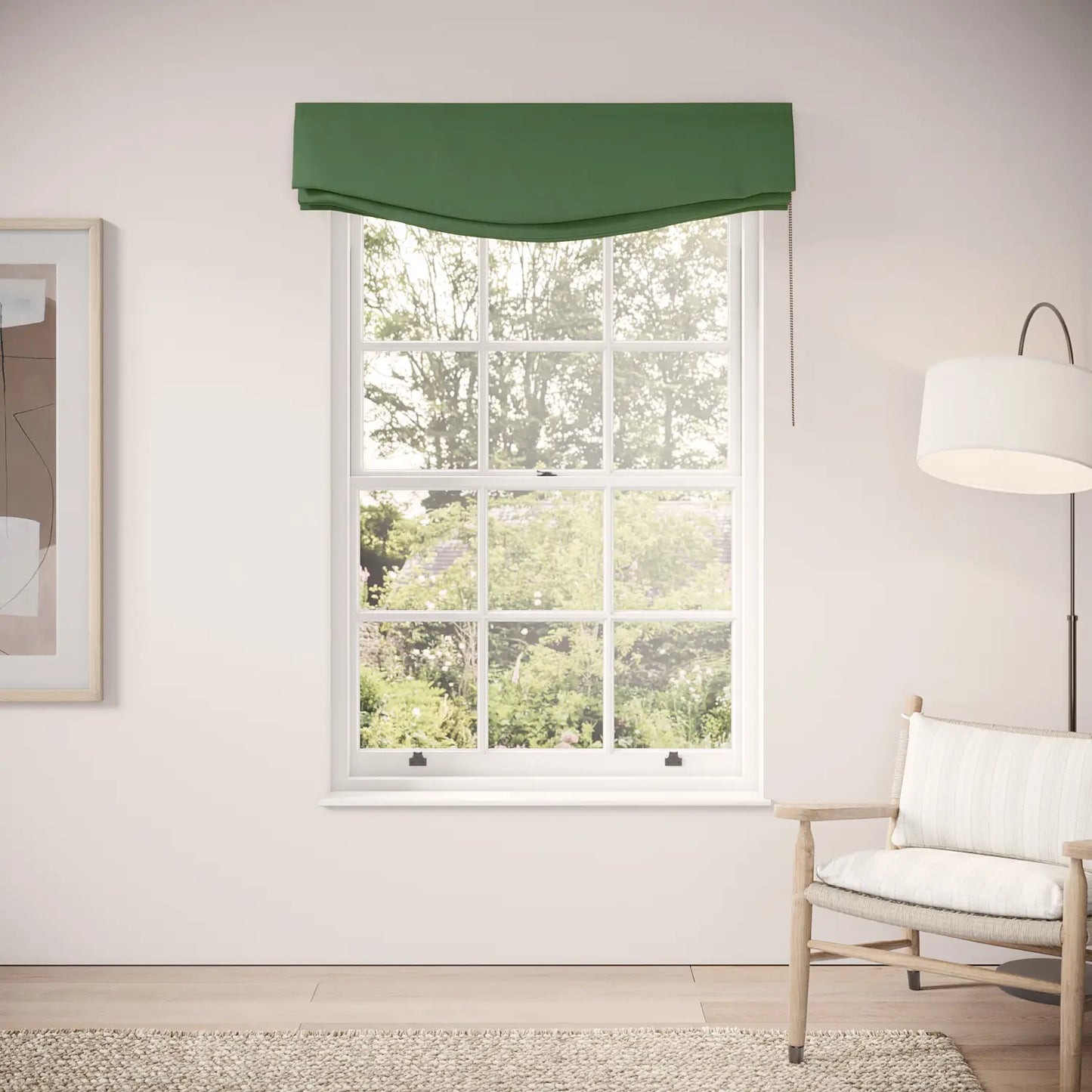 Lumley Blind - Linen Blend - Lawnmower