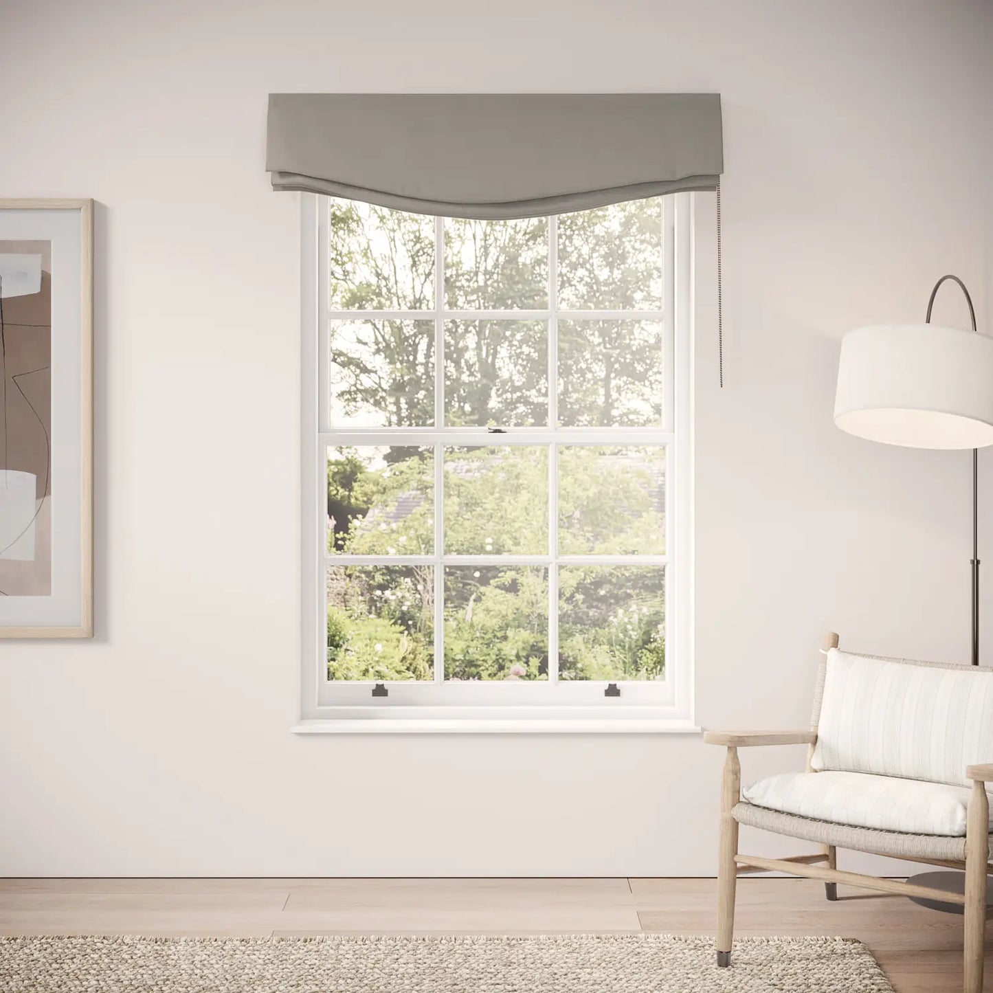 Lumley Blind - Linen Blend - St Clements