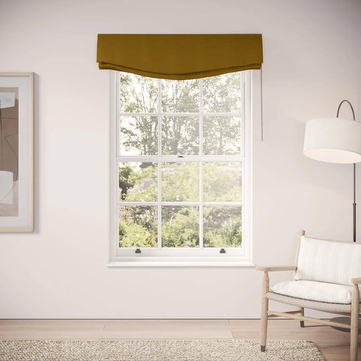 Lumley Blind - Pure Linen - Cezanne