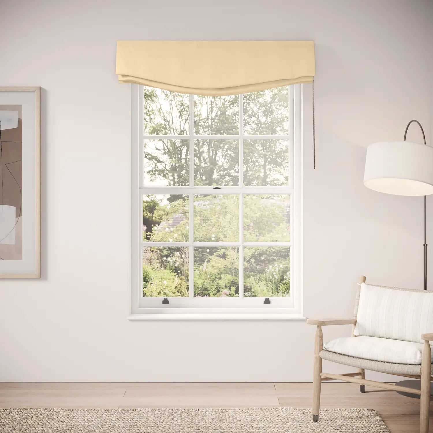 Lumley Blind - Pure Linen - Overnight Oats