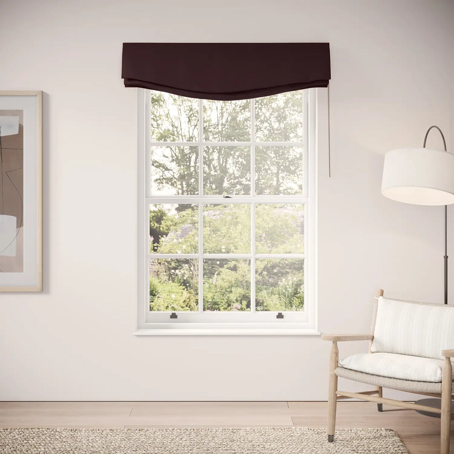 Lumley Blind - Pure Linen - Plumble