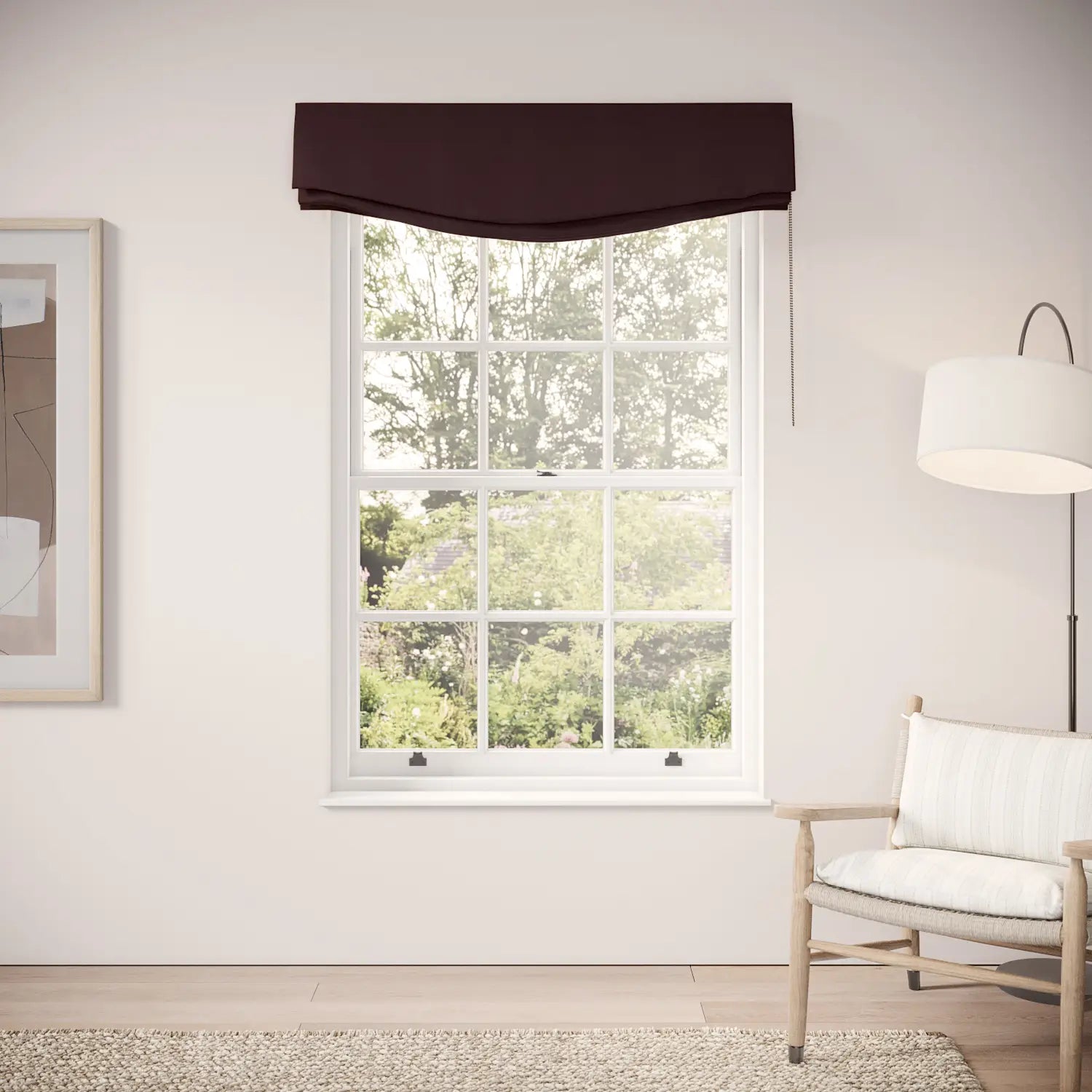 Lumley Blind - Pure Linen - Plumble