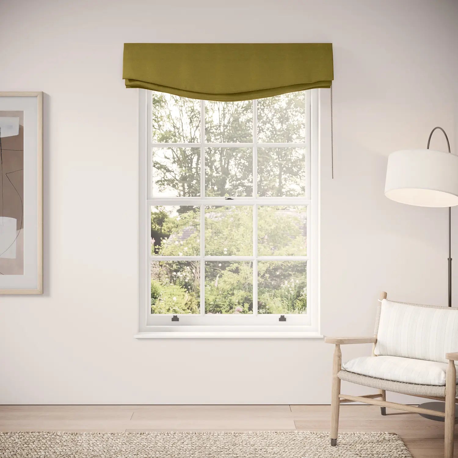 Lumley Blind - Pure Linen - Verdello