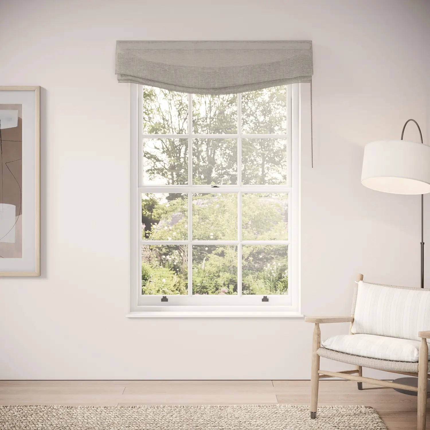 Lumley Blind - Slubby Sheer - Hen of the Woods