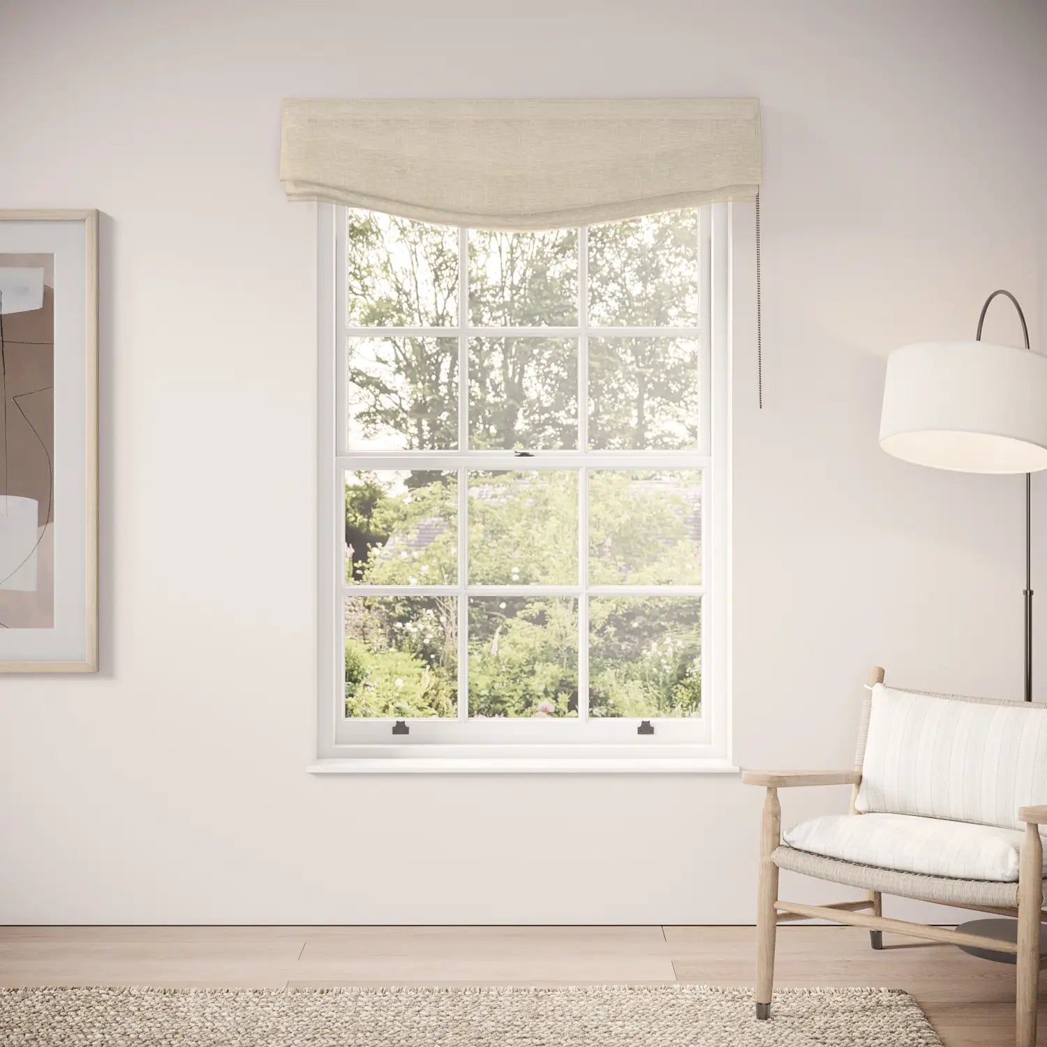 Lumley Blind - Slubby Sheer - Nutty