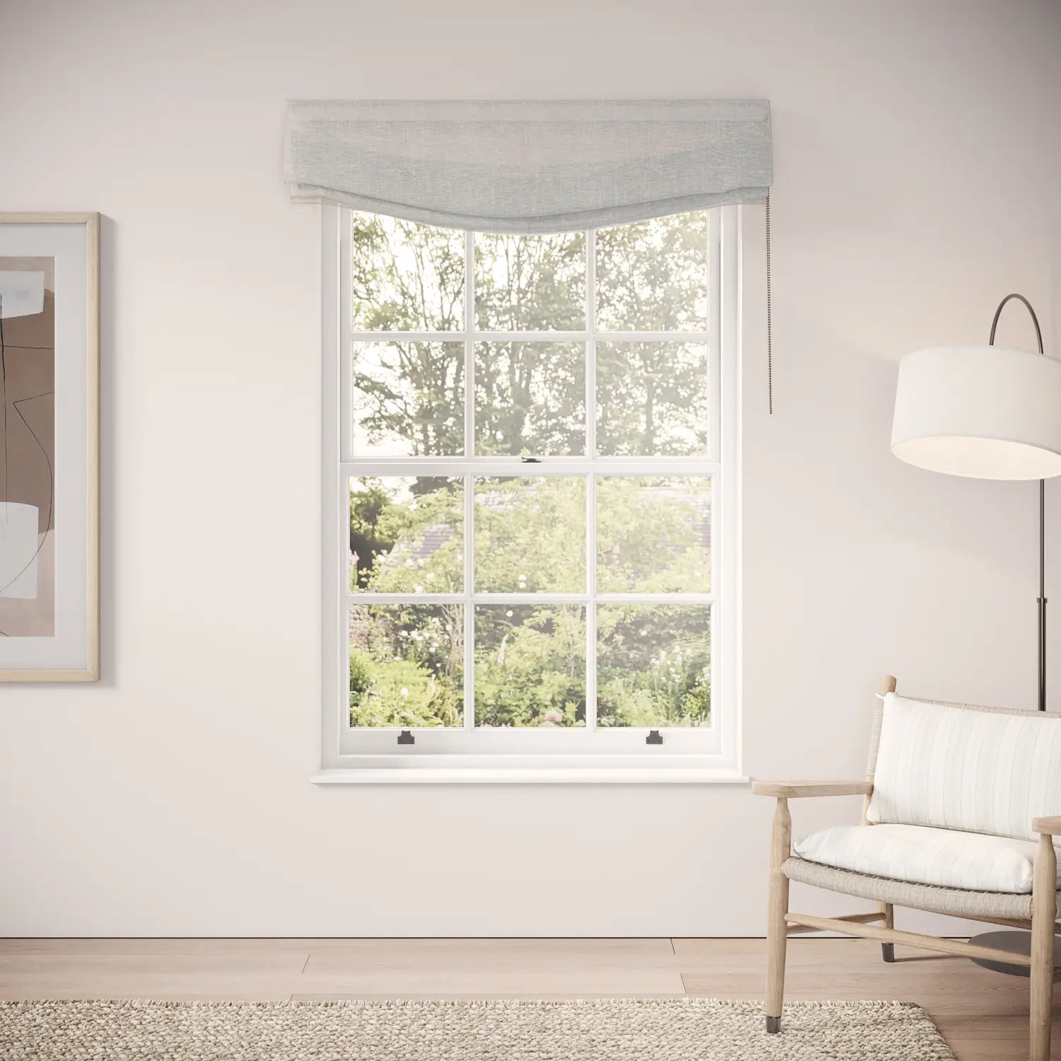 Lumley Blind - Slubby Sheer - Reykjavik