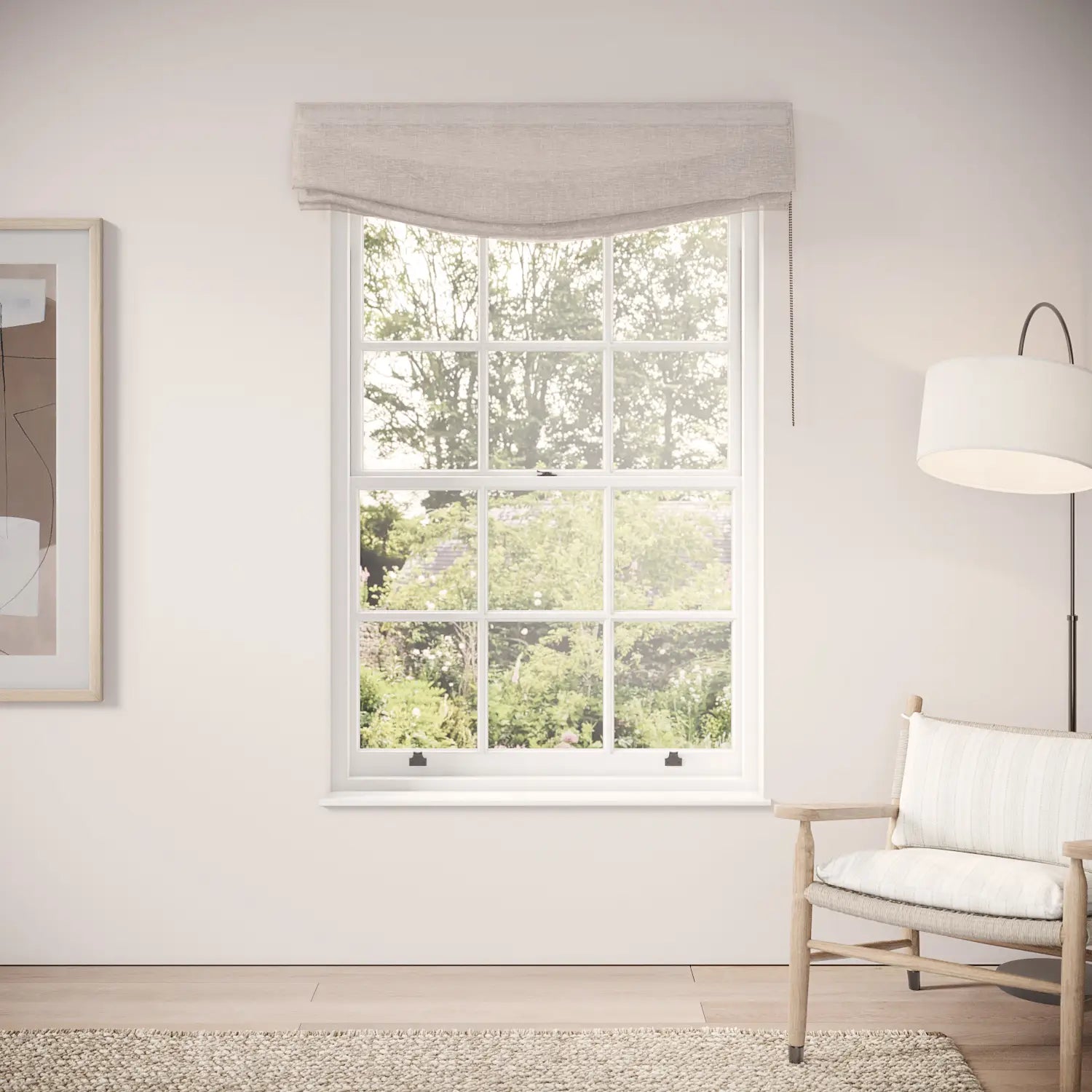 Lumley Blind - Slubby Sheer - Tasteful