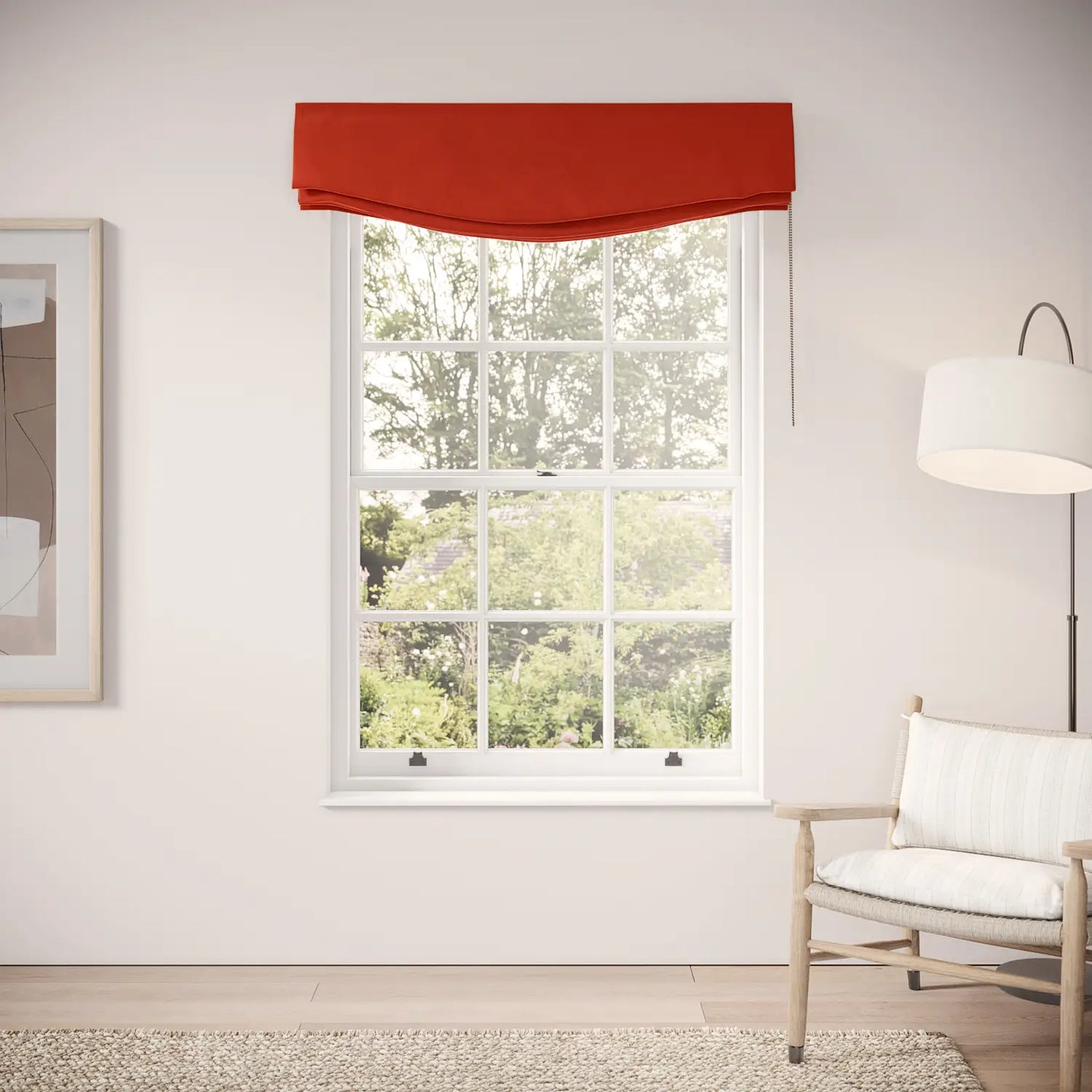 Lumley Blind - Soft Velvet - Logburner