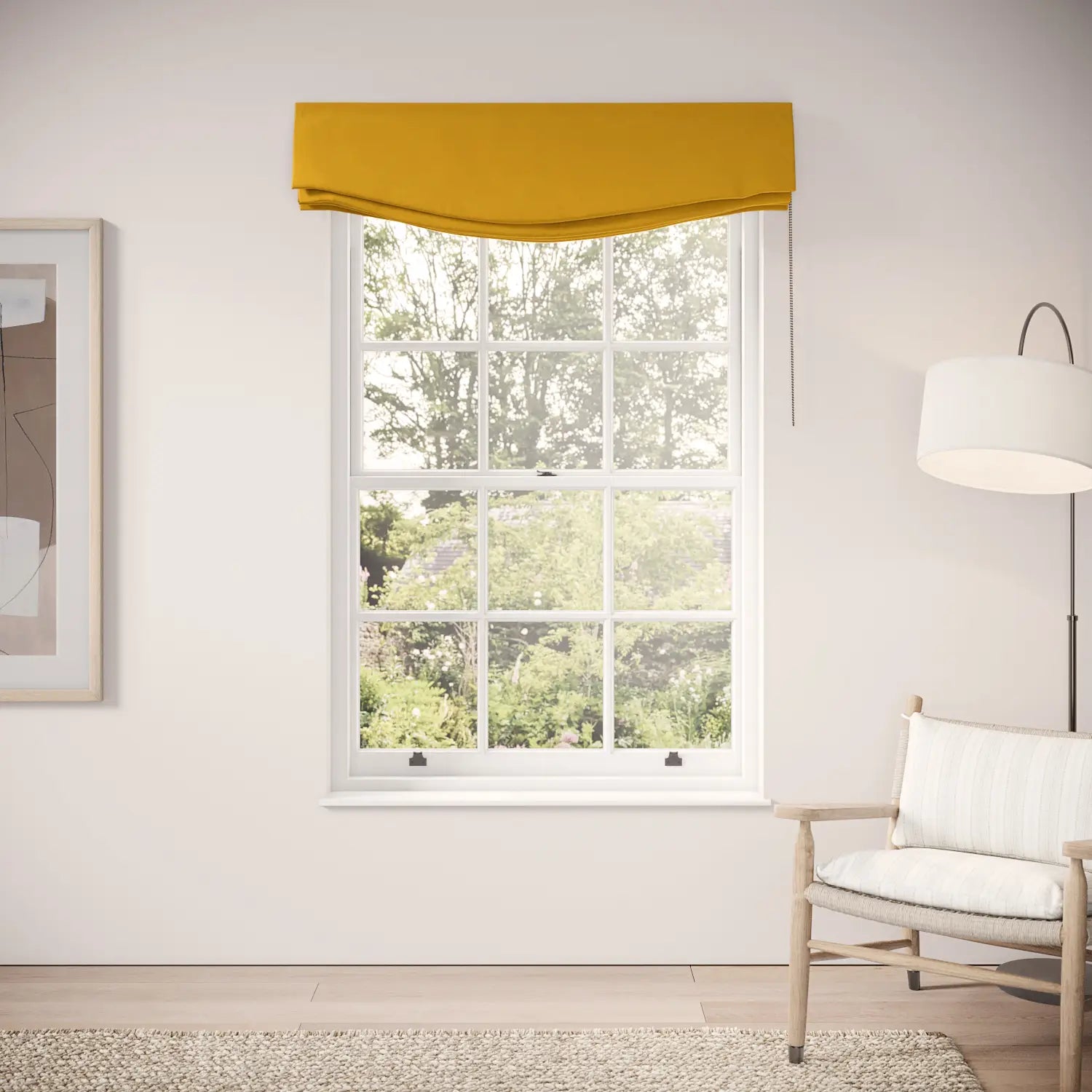 Lumley Blind - Soft Velvet - Mustardseed