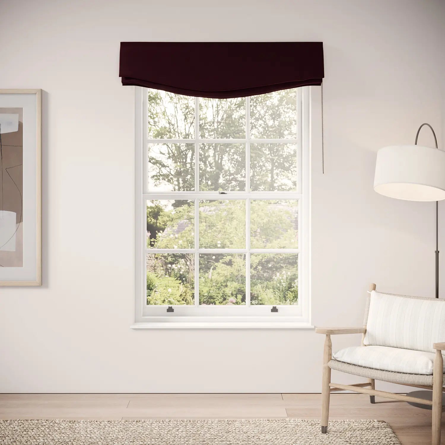 Lumley Blind - Soft Velvet - Tempranillo