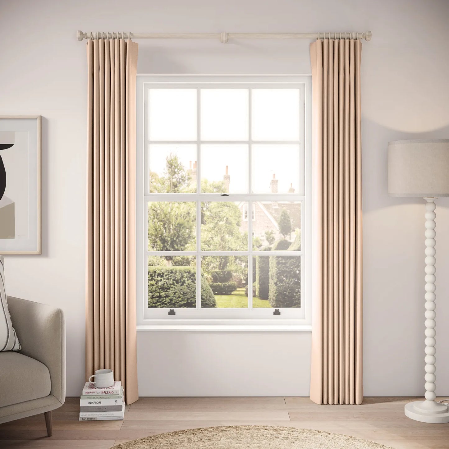 Matchbox Curtains - Brushed Cotton - Girl Gang