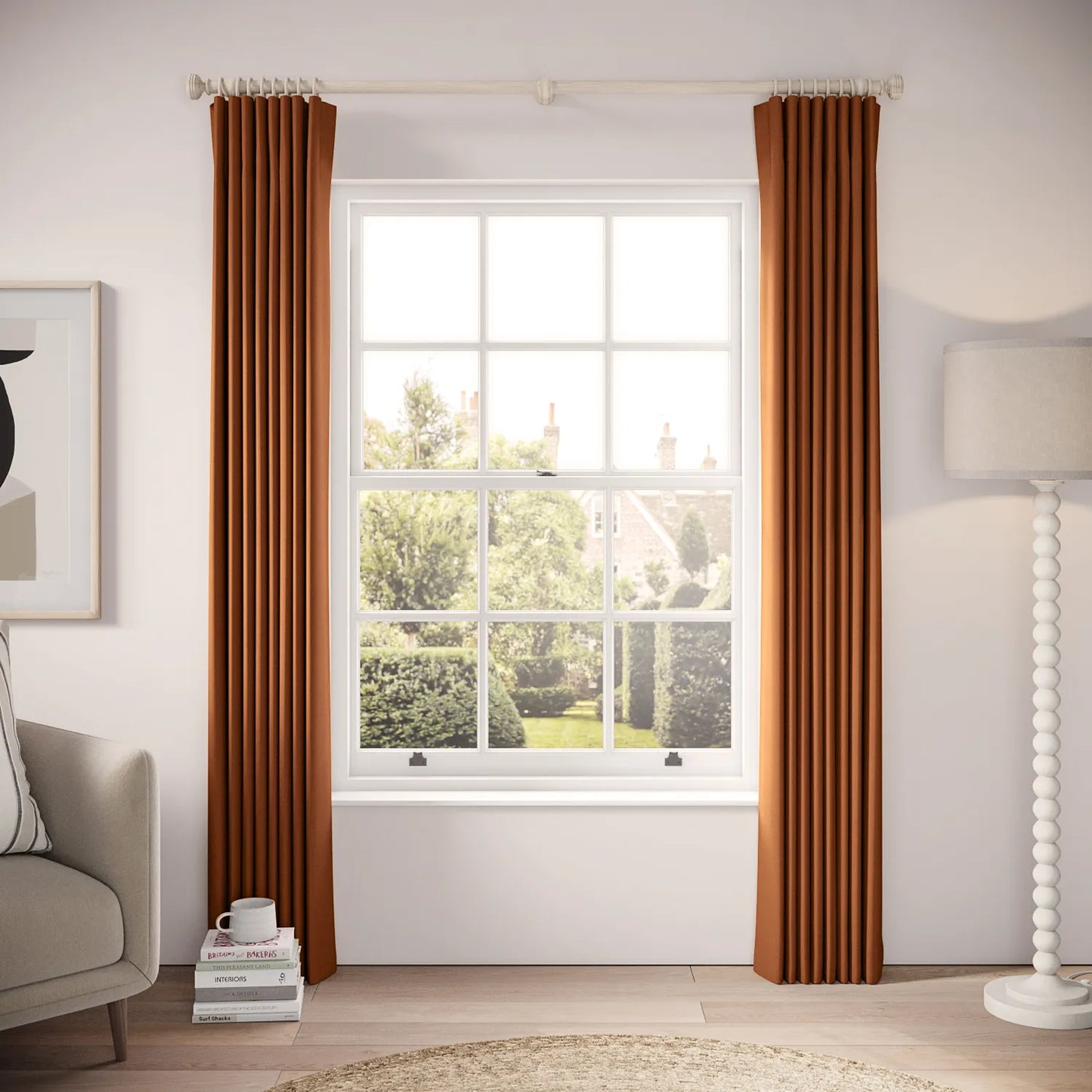 Matchbox Curtains - Brushed Cotton - Hippie Shake