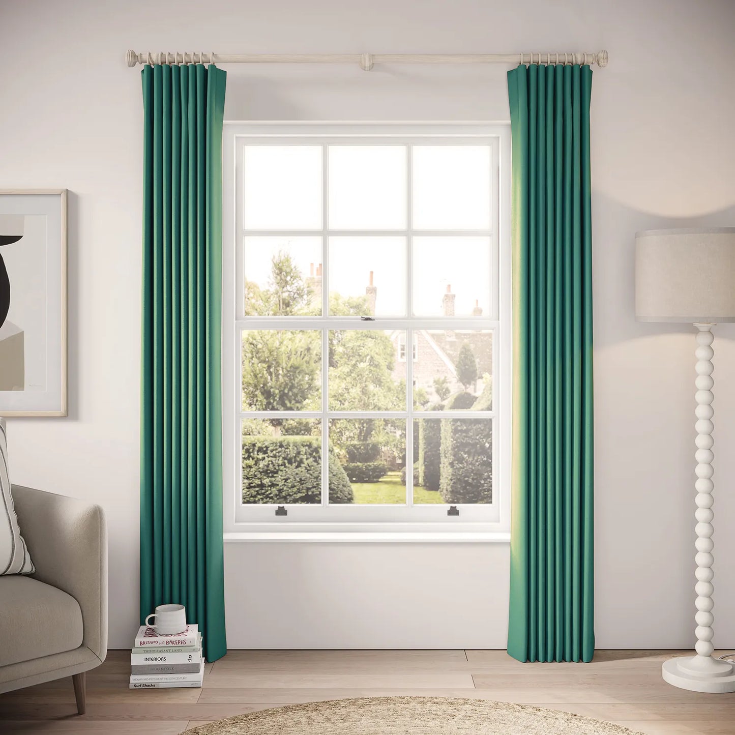 Matchbox Curtains - Linen Blend - Agra