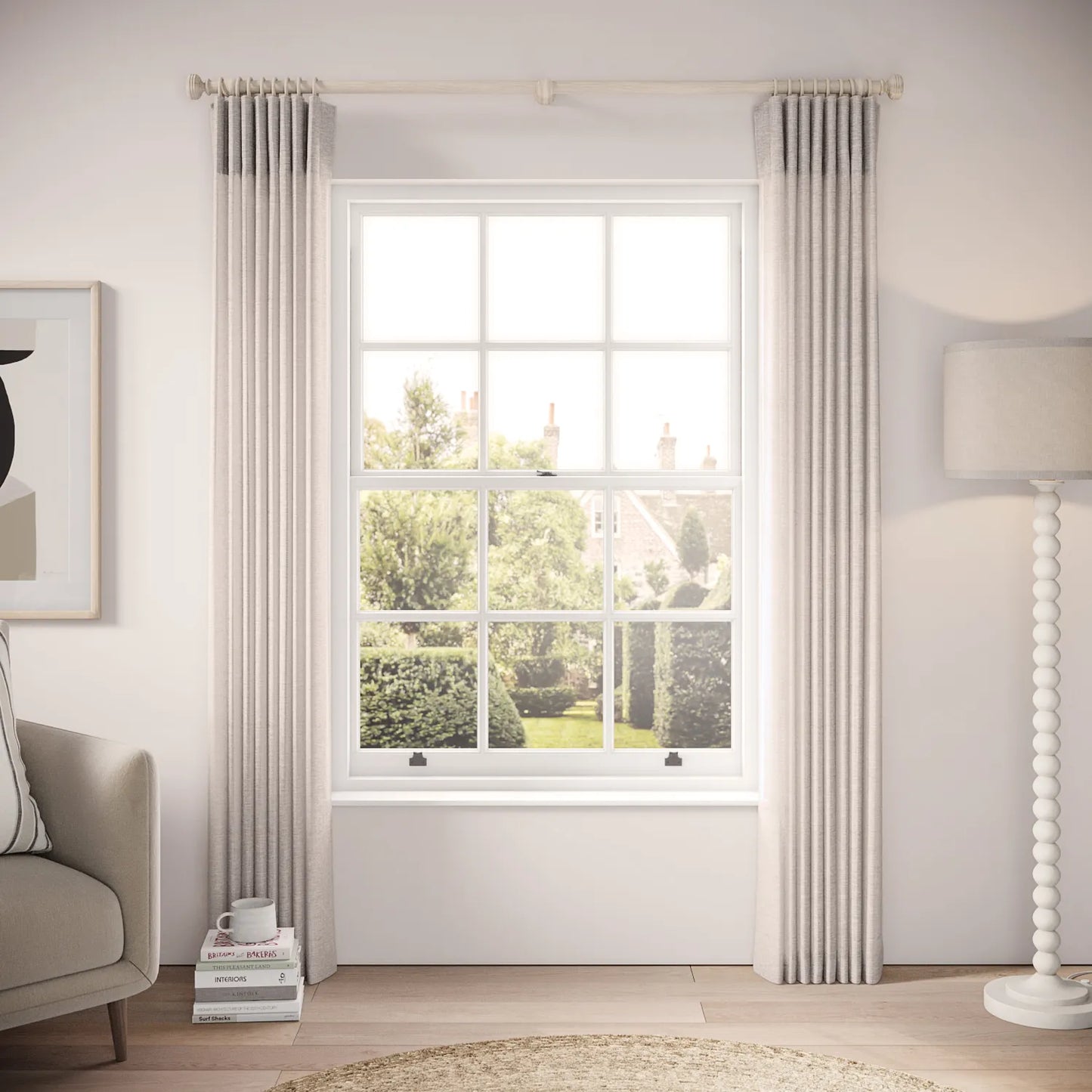 Matchbox Curtains - Slubby Sheer - Tasteful