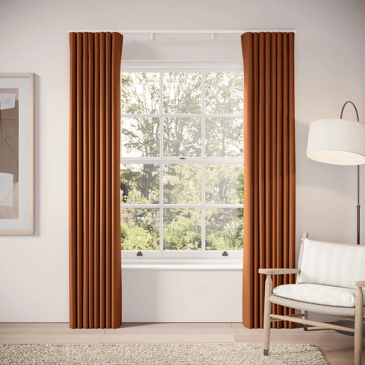 Porthcawl Curtains - Brushed Cotton - Hippie Shake