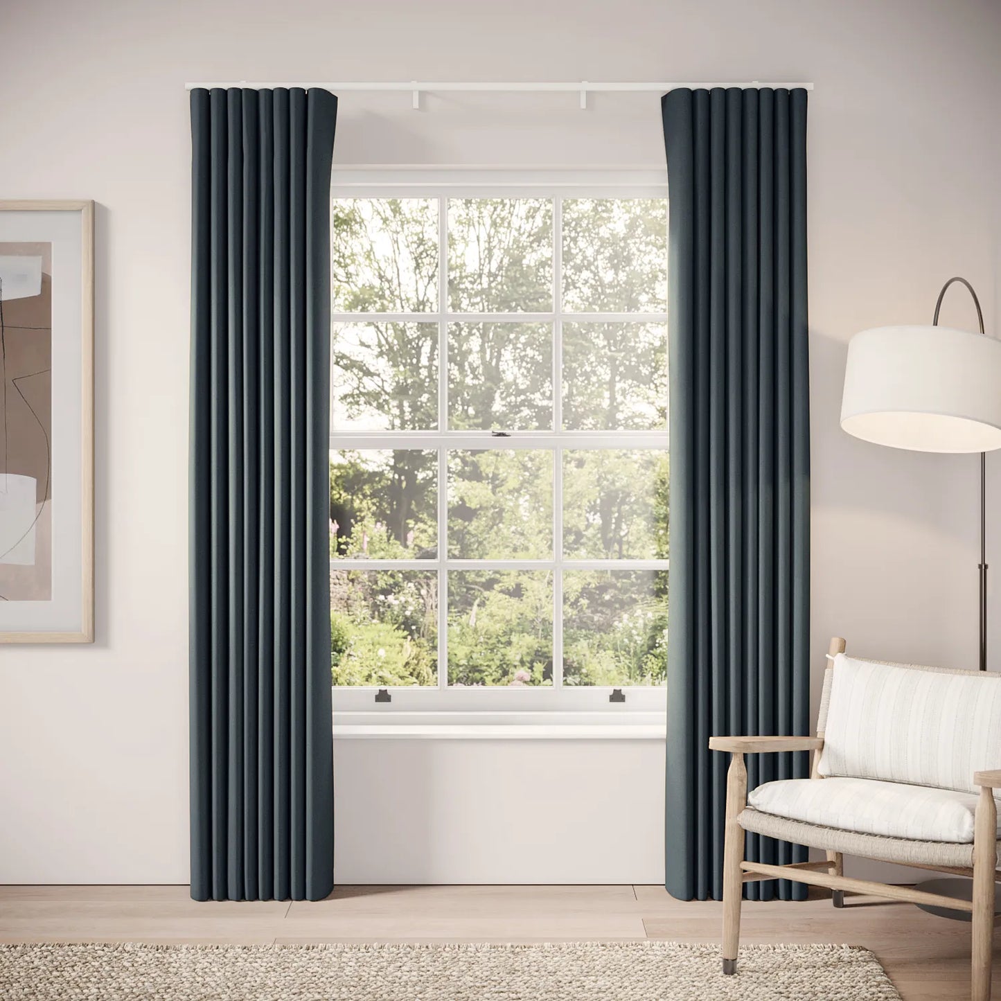 Porthcawl Curtains - Brushed Cotton - Master Mariner
