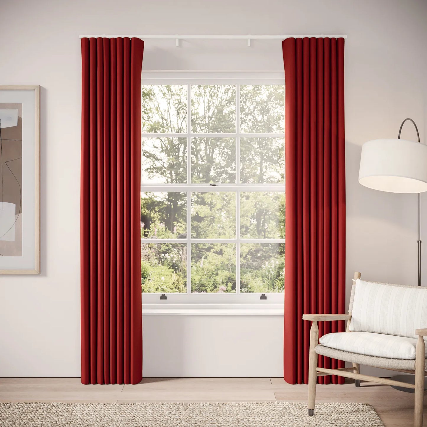 Porthcawl Curtains - Brushed Cotton - Throne Room