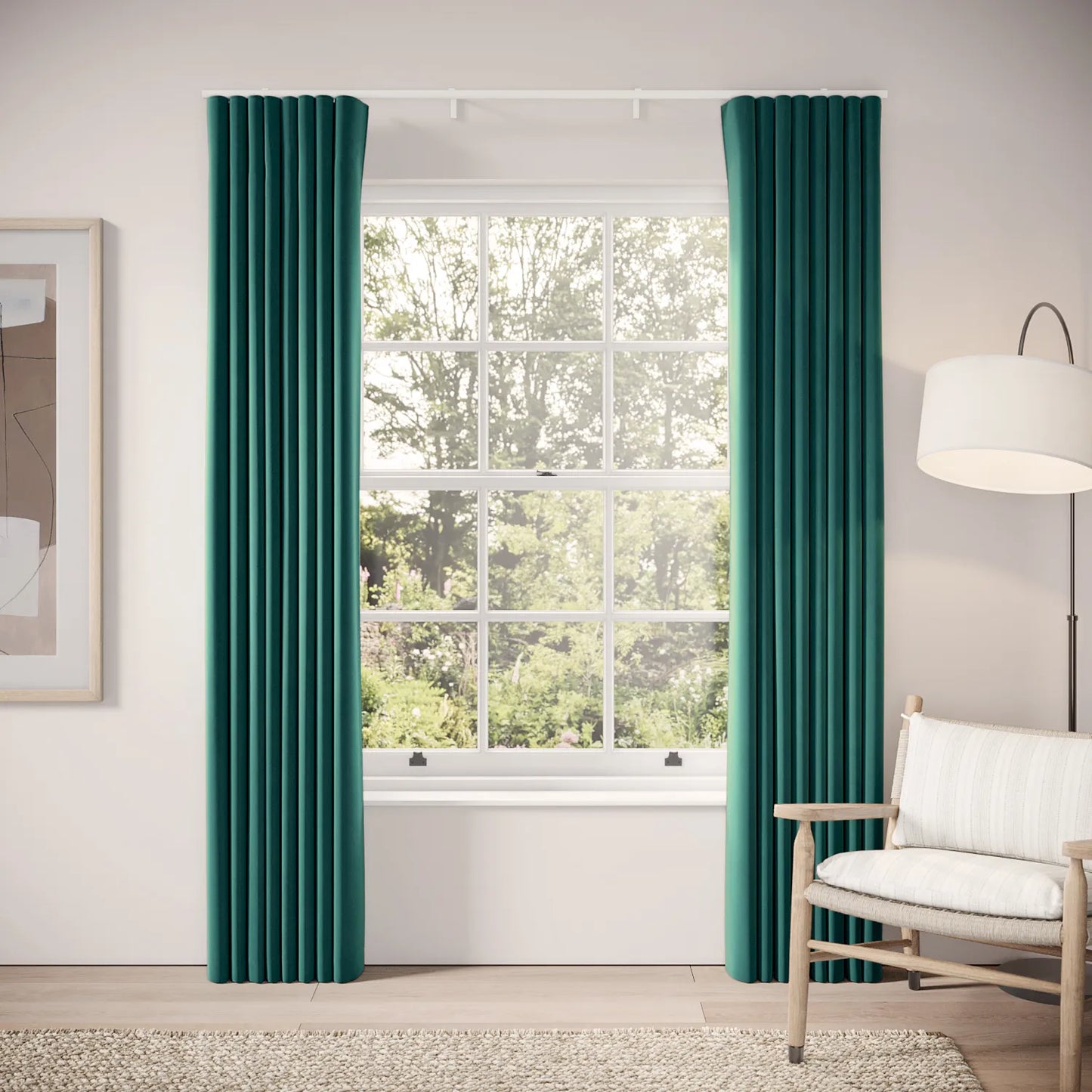 Porthcawl Curtains - Soft Velvet - Mothercombe