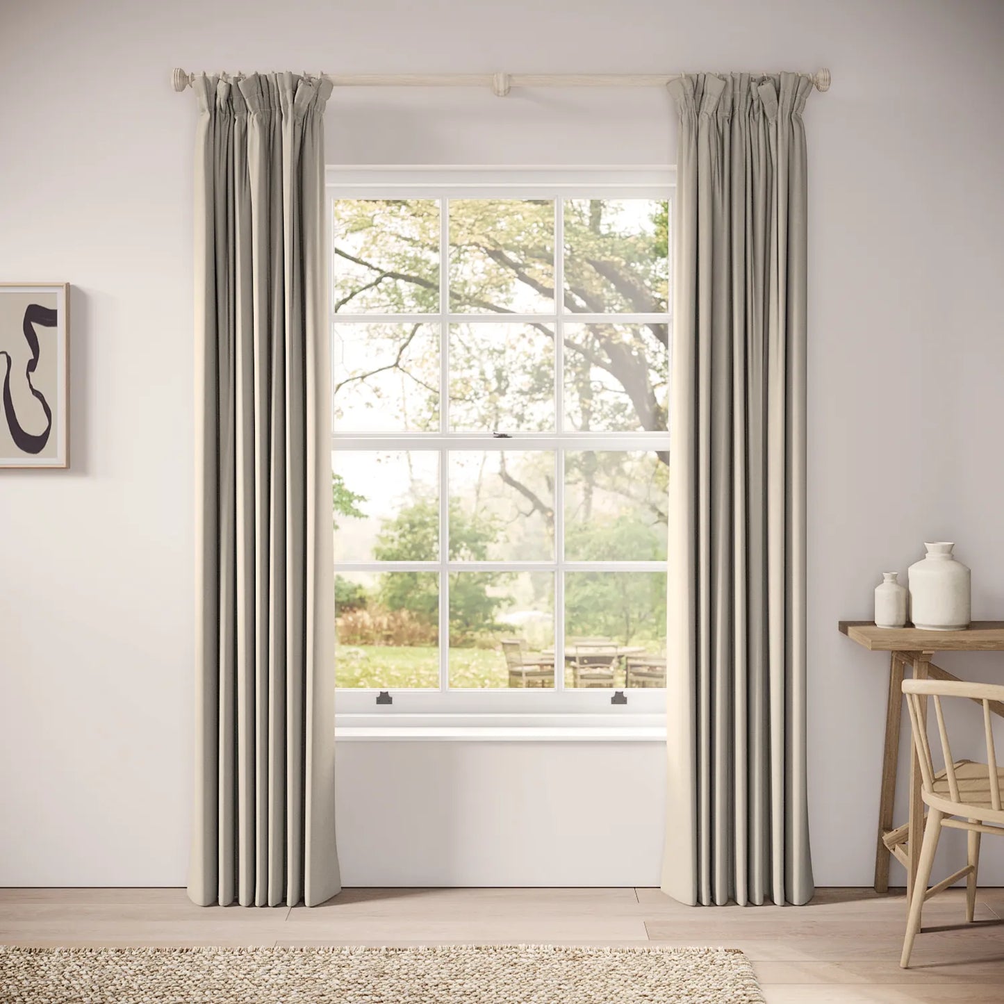 Veg Patch Curtains - Brushed Cotton - Town Mouse