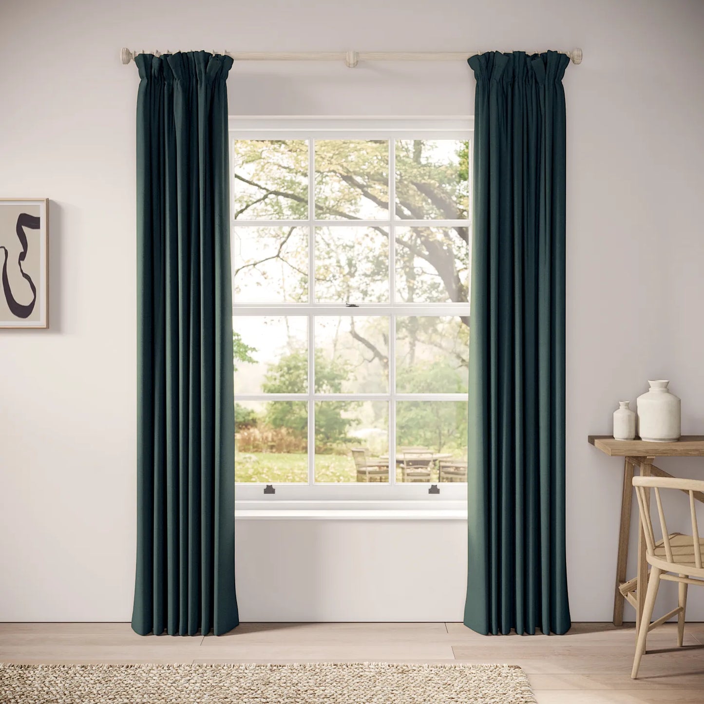 Veg Patch Curtains - Pure Linen - John Kanaka