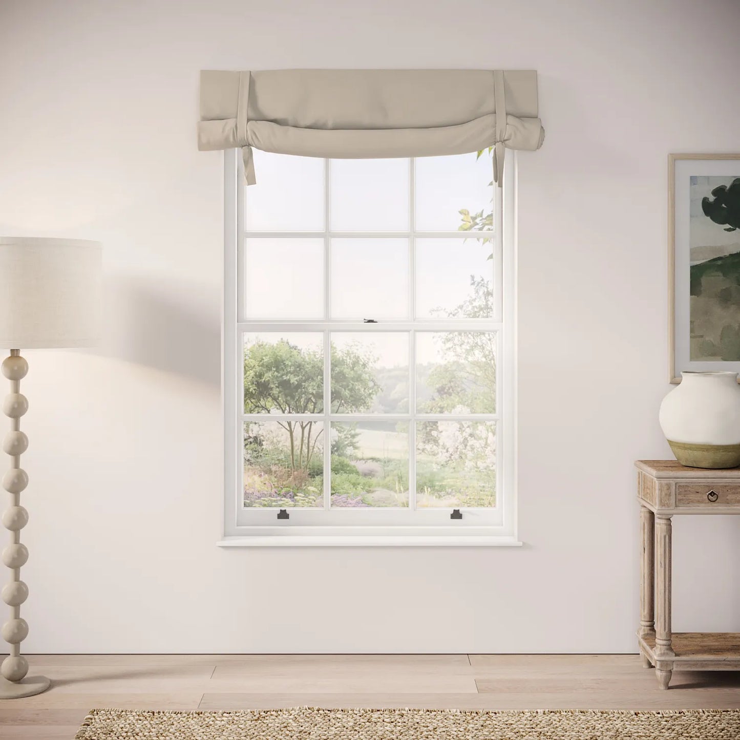 Agnetha Blind - Linen Blend - Skimming