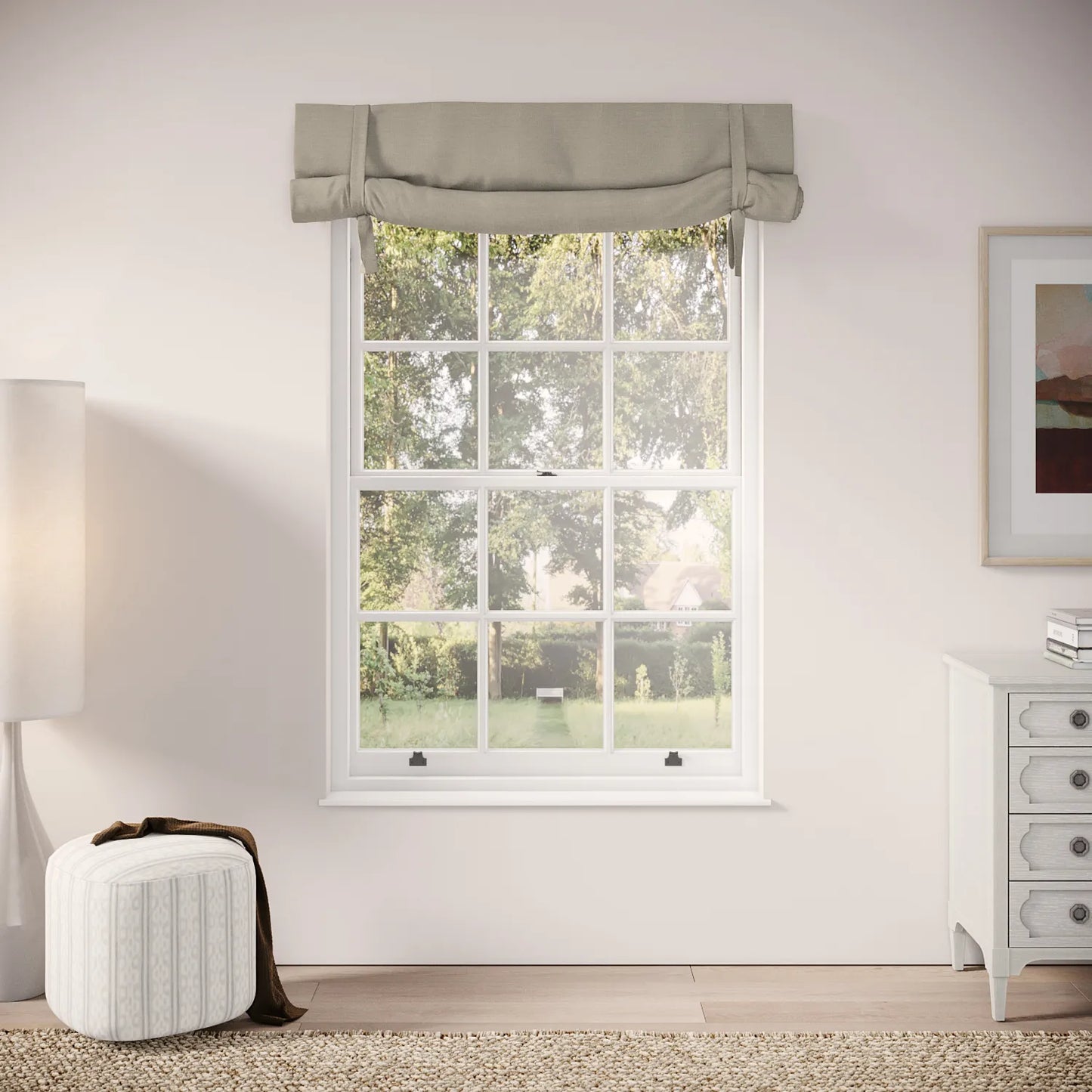 Agnetha Blind - Pure Linen - Powis Castle