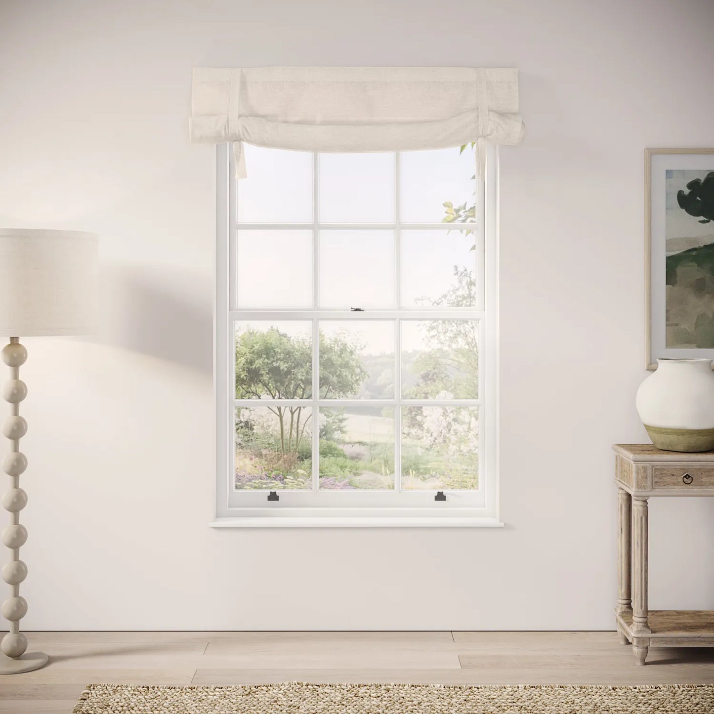 Agnetha Blind - Slubby Sheer - Lighthouse