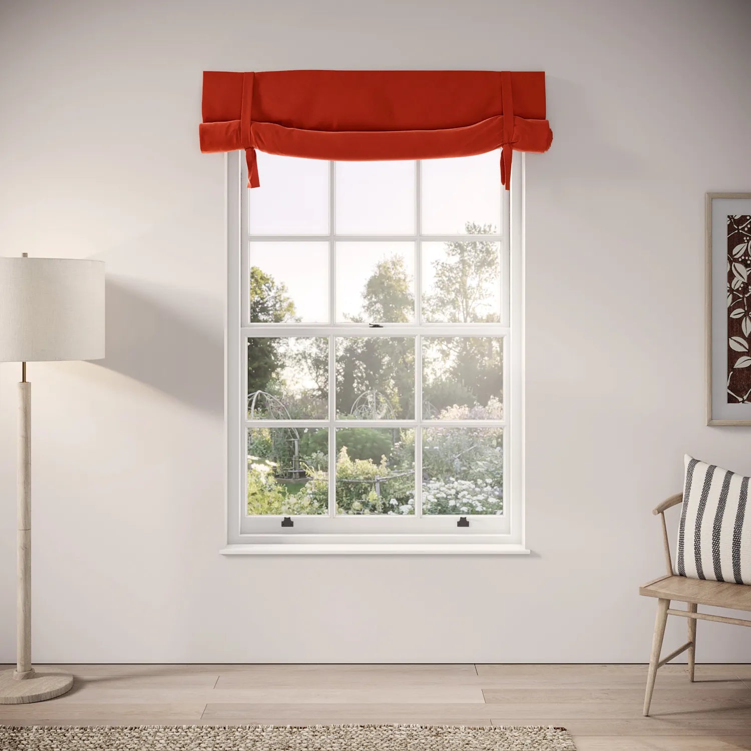 Agnetha Blind - Soft Velvet - Logburner