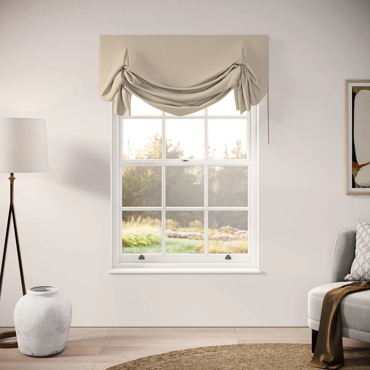 Big Smoke Blind - Brushed Cotton - Mantlepiece