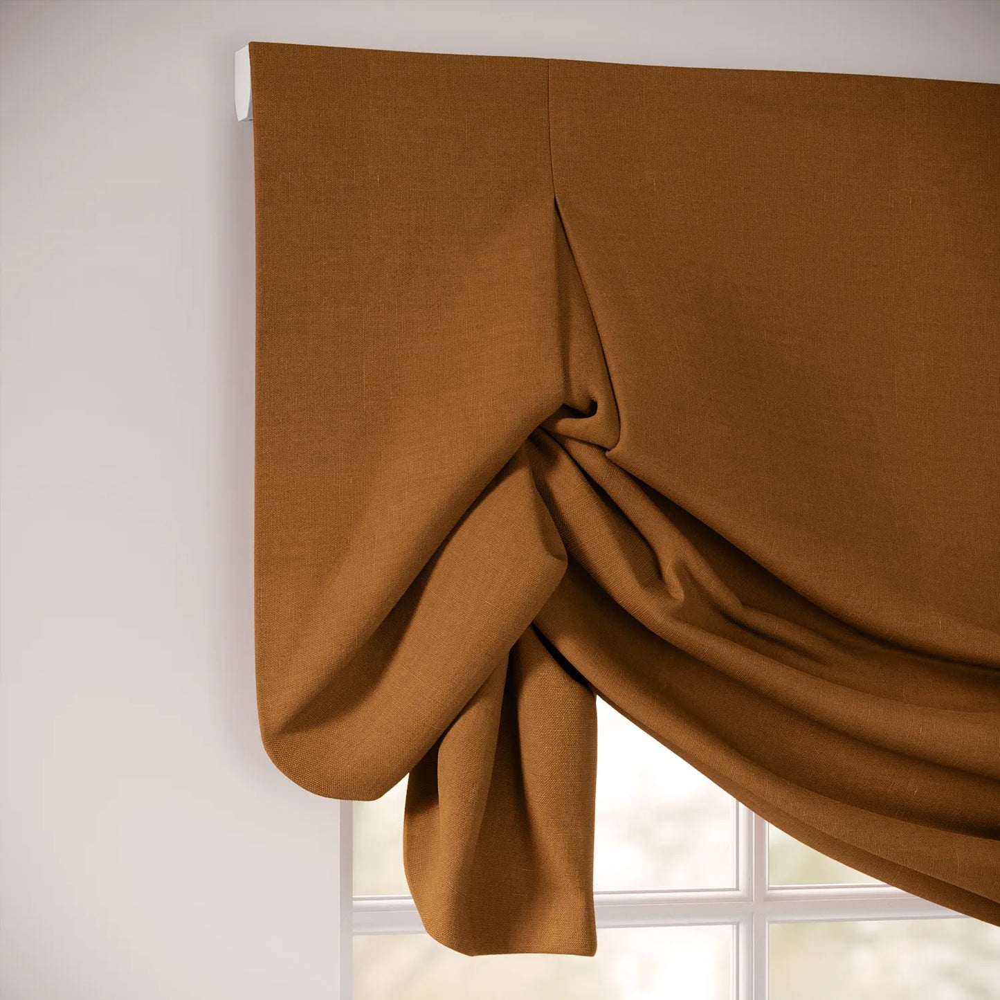 Big Smoke Blind - Pure Linen - Sussex Sunset
