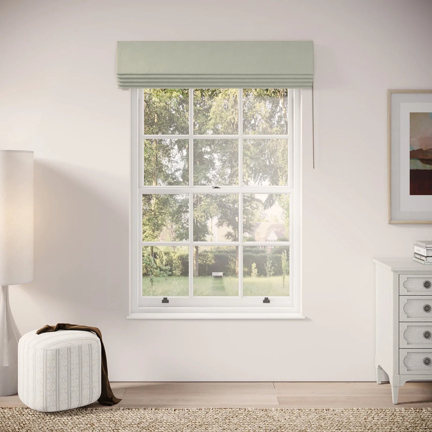 Cup of Sugar Blind - Brushed Cotton - Robin's Egg