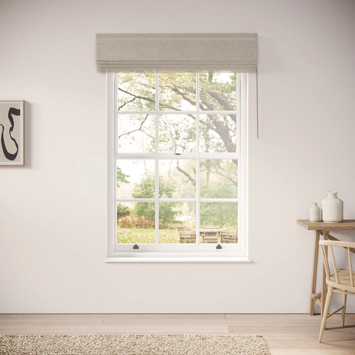 Cup of Sugar Blind - Slubby Sheer - Oatmilk