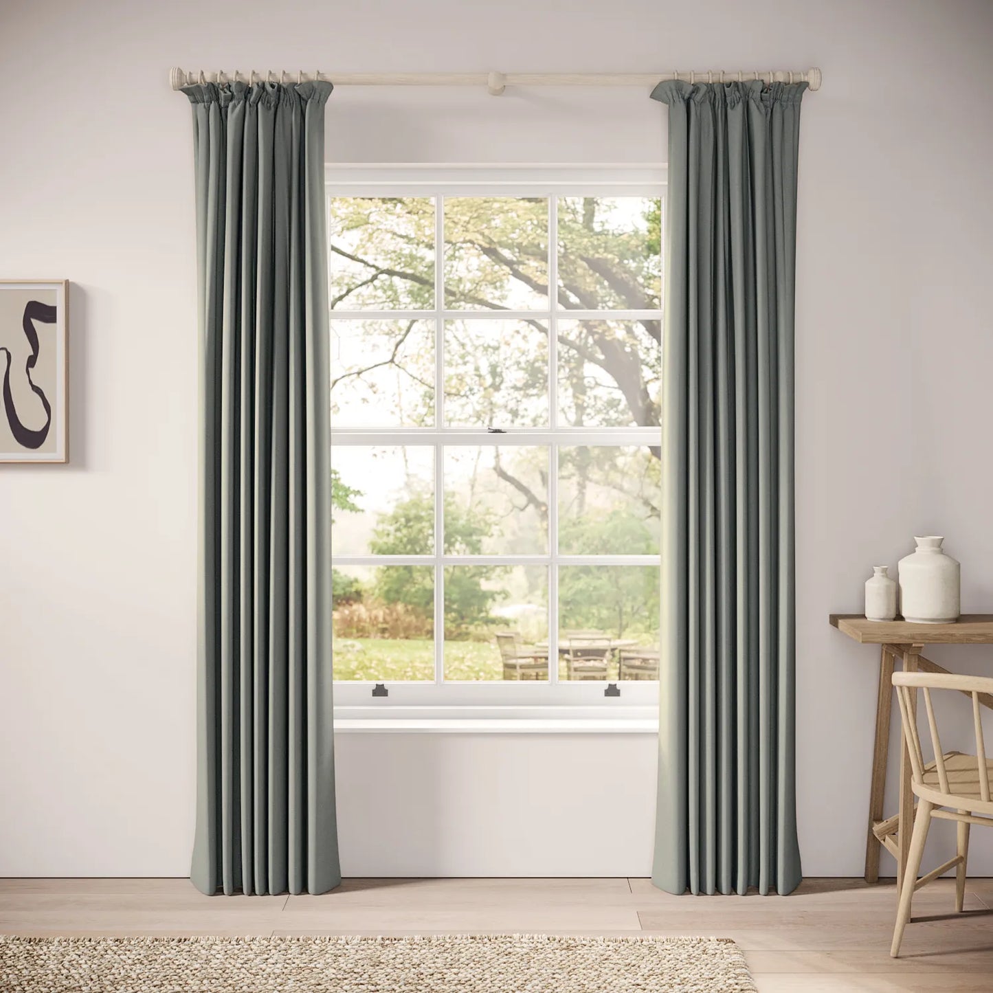 Cwtch Curtains - Brushed Cotton - Ariel