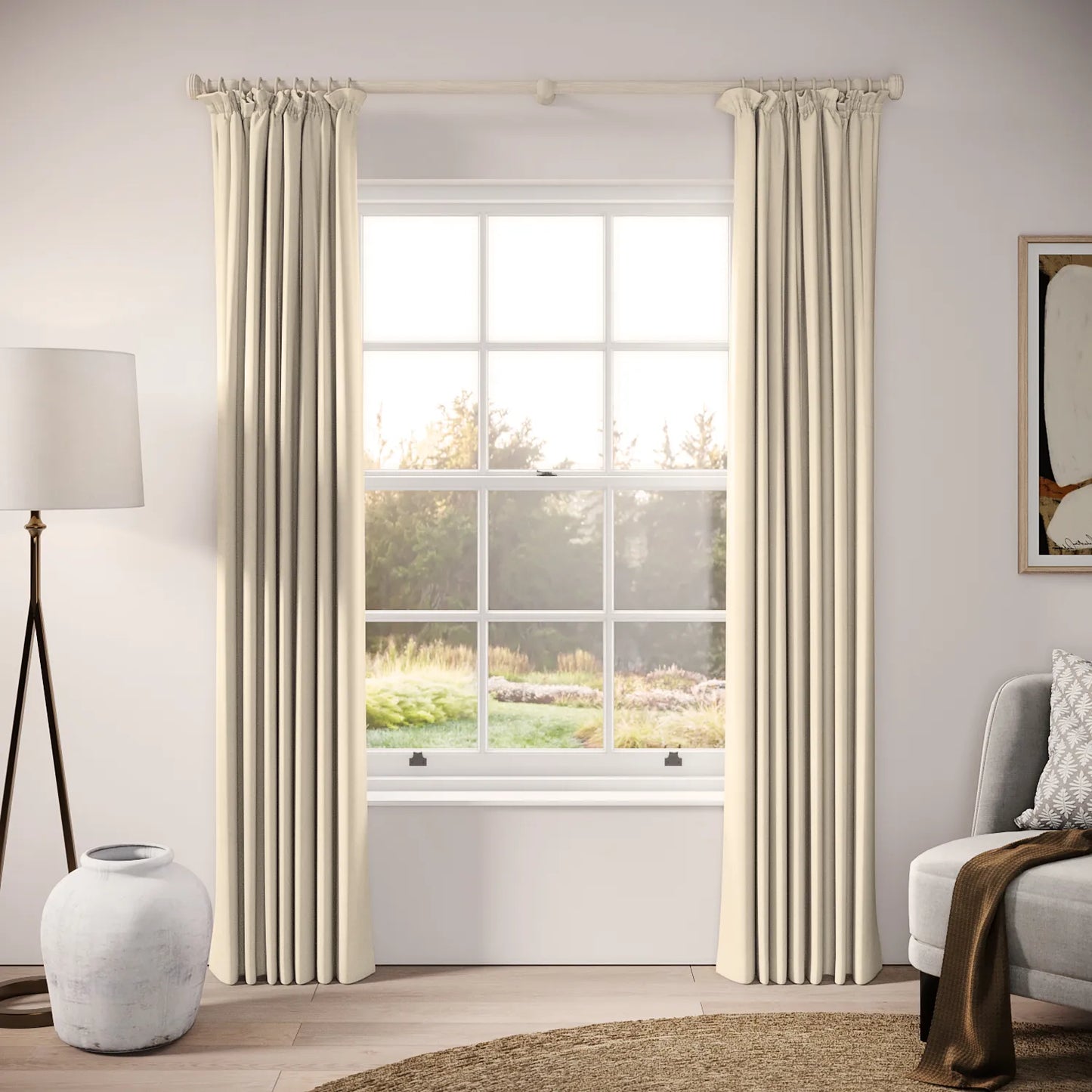 Cwtch Curtains - Brushed Cotton - Eggbox